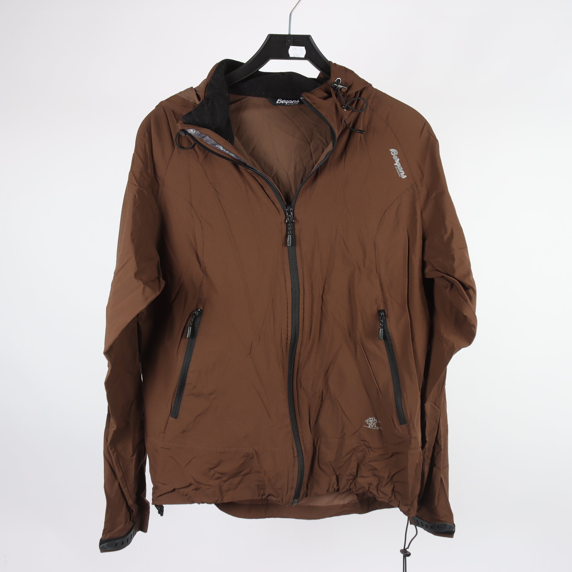 Vindjacka, Bergans, brun, stl. XL.