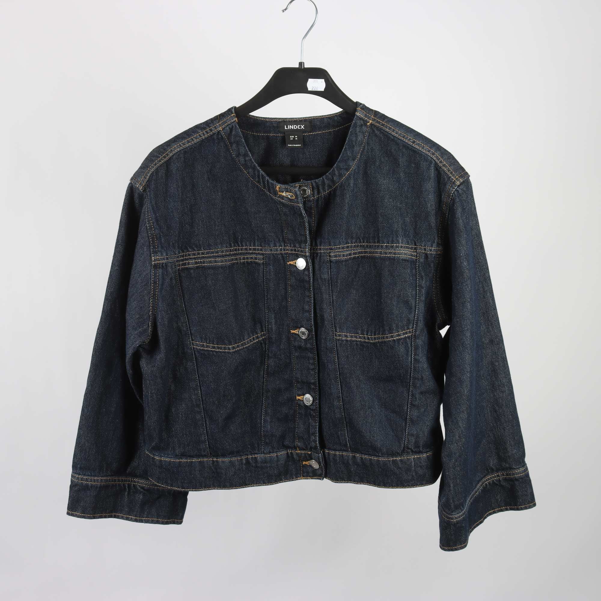 Jeansskjorta/jacka, Lindex, blå, stl. M