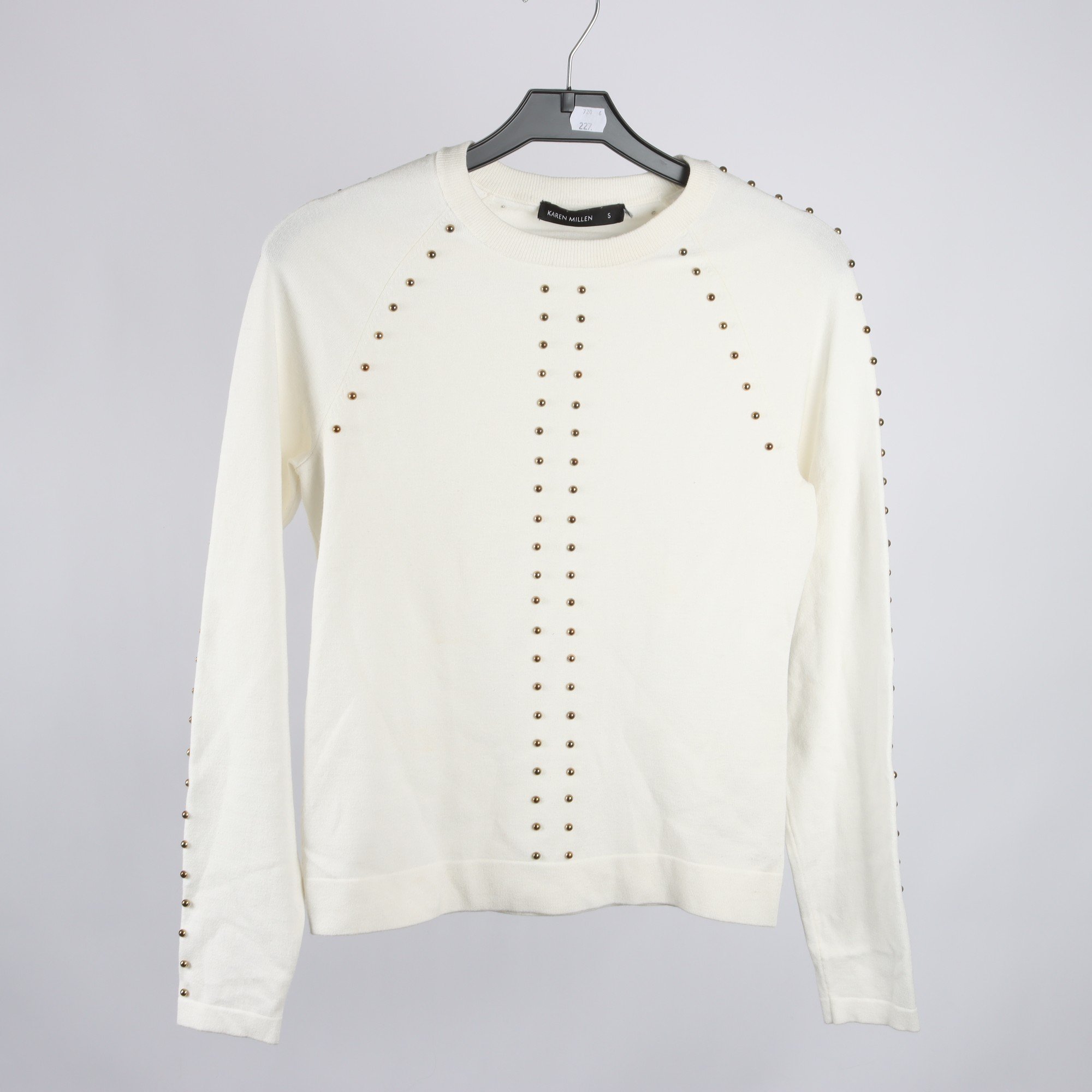Tröja, Karen Millen, vit, stl. S