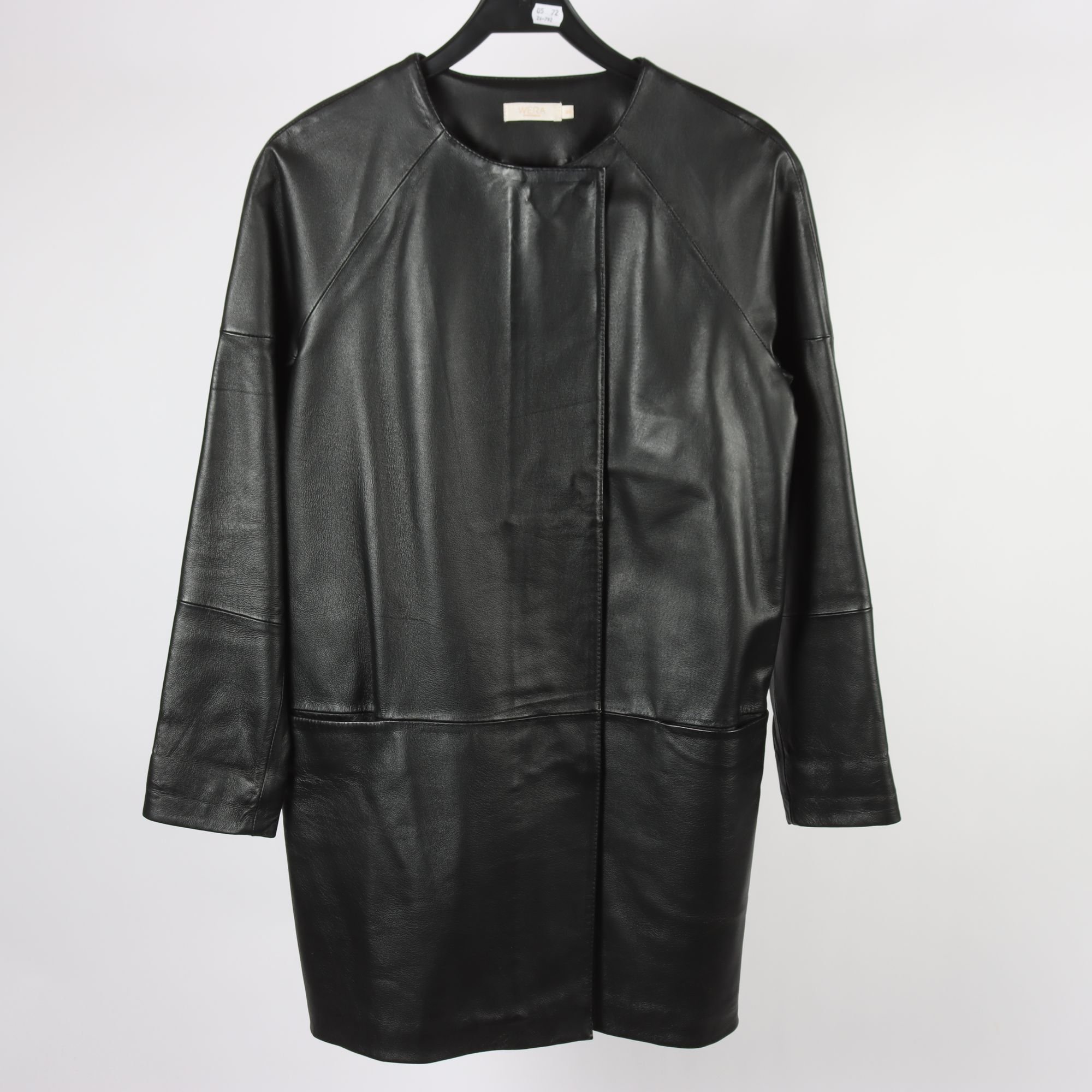 Skinnkappa, Wera, 100% läder, stl. 38