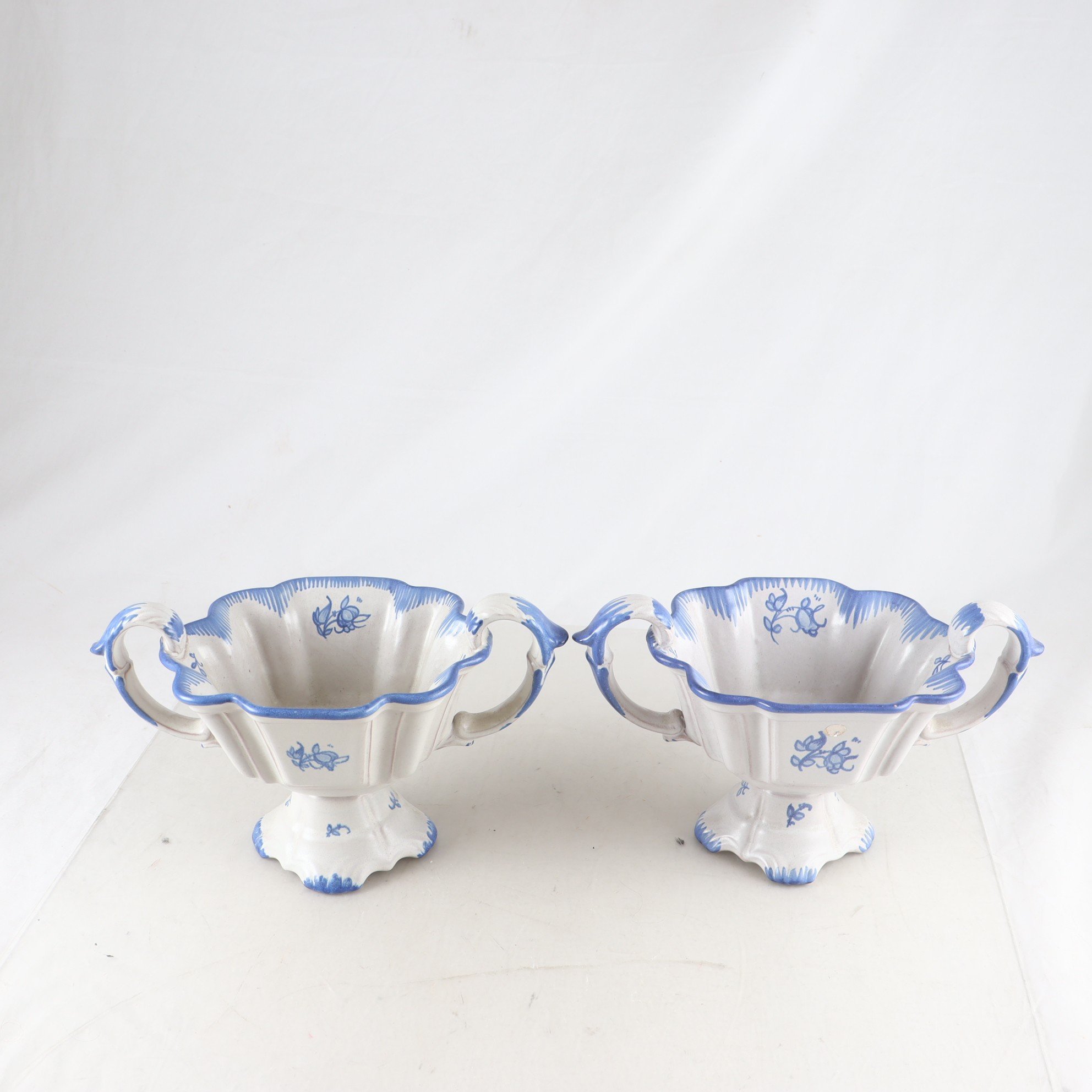 Hänkelskålar, keramik, fajans, Gabriel. Samfraktas ej.