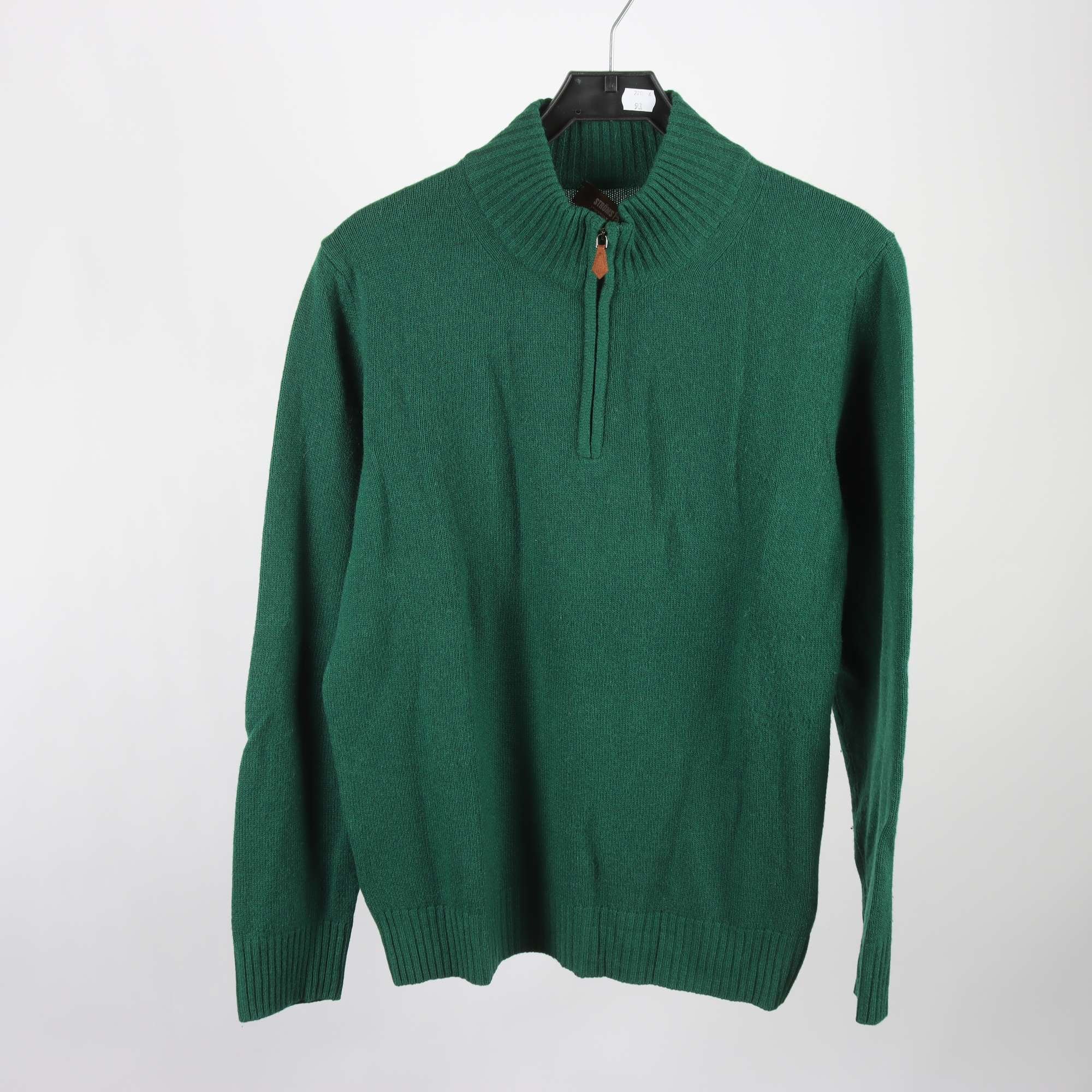 Tröja, Ströms, grön, stl. 50