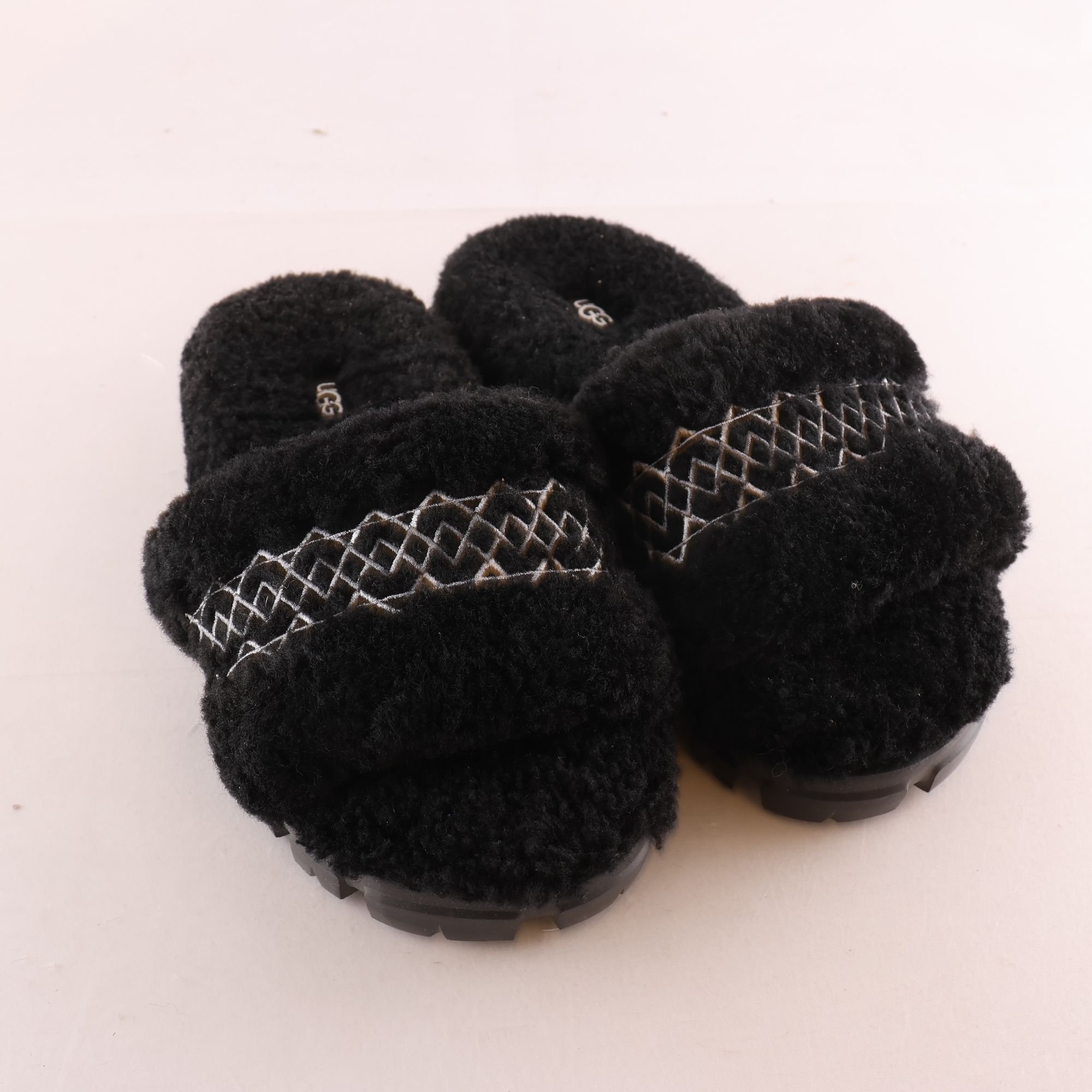 Tofflor, Ugg, svart, stl. w7