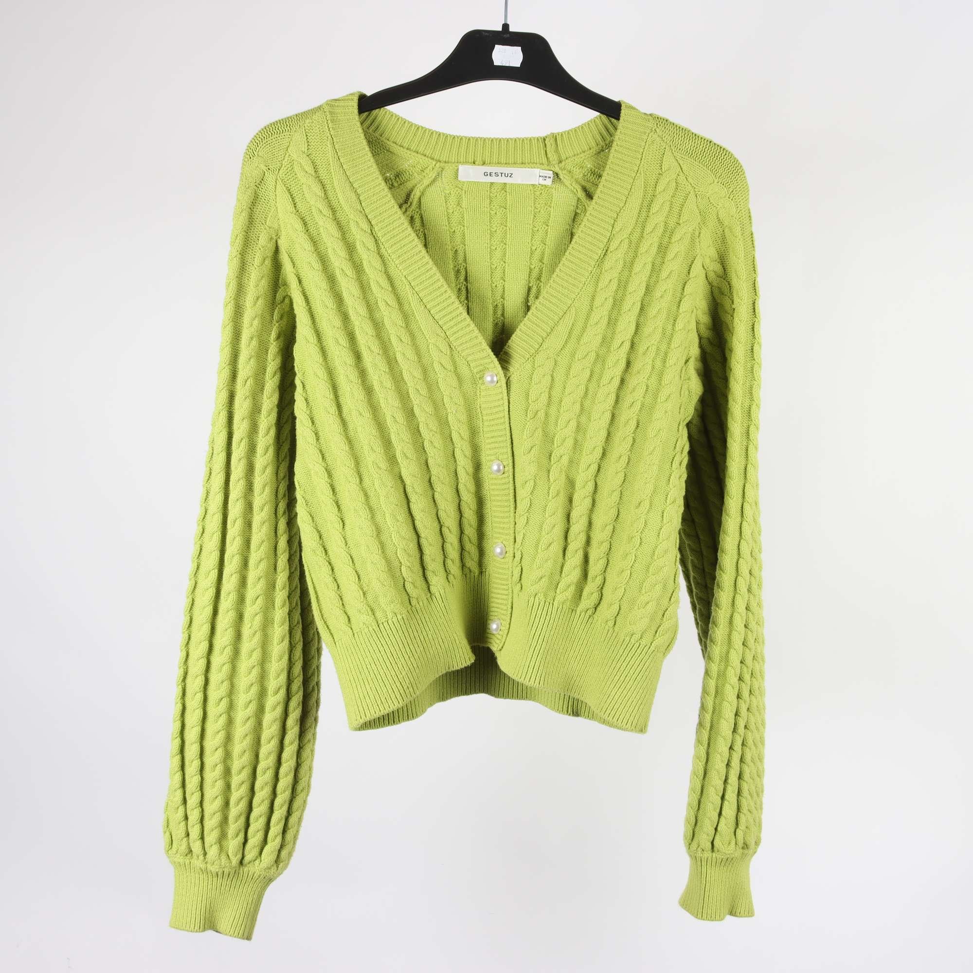 Kofta, Gestuz, grön, slt. XS.