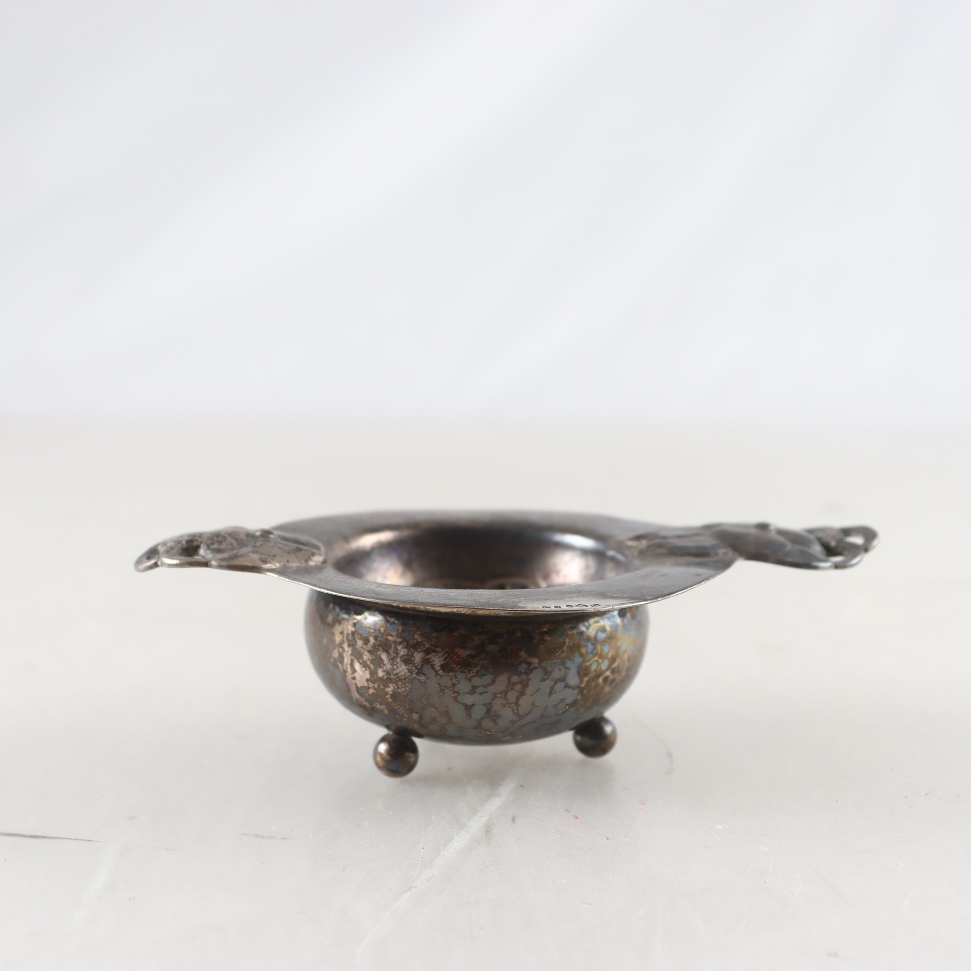 Tesil, silver, svensk importstämpel, 1920