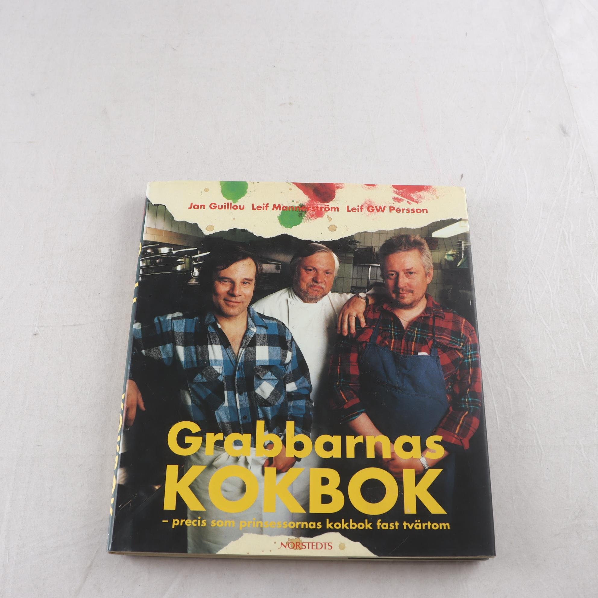 Jan Guillou, Leif Mannerström & Leif GW Persson, Grabbarnas kokbok