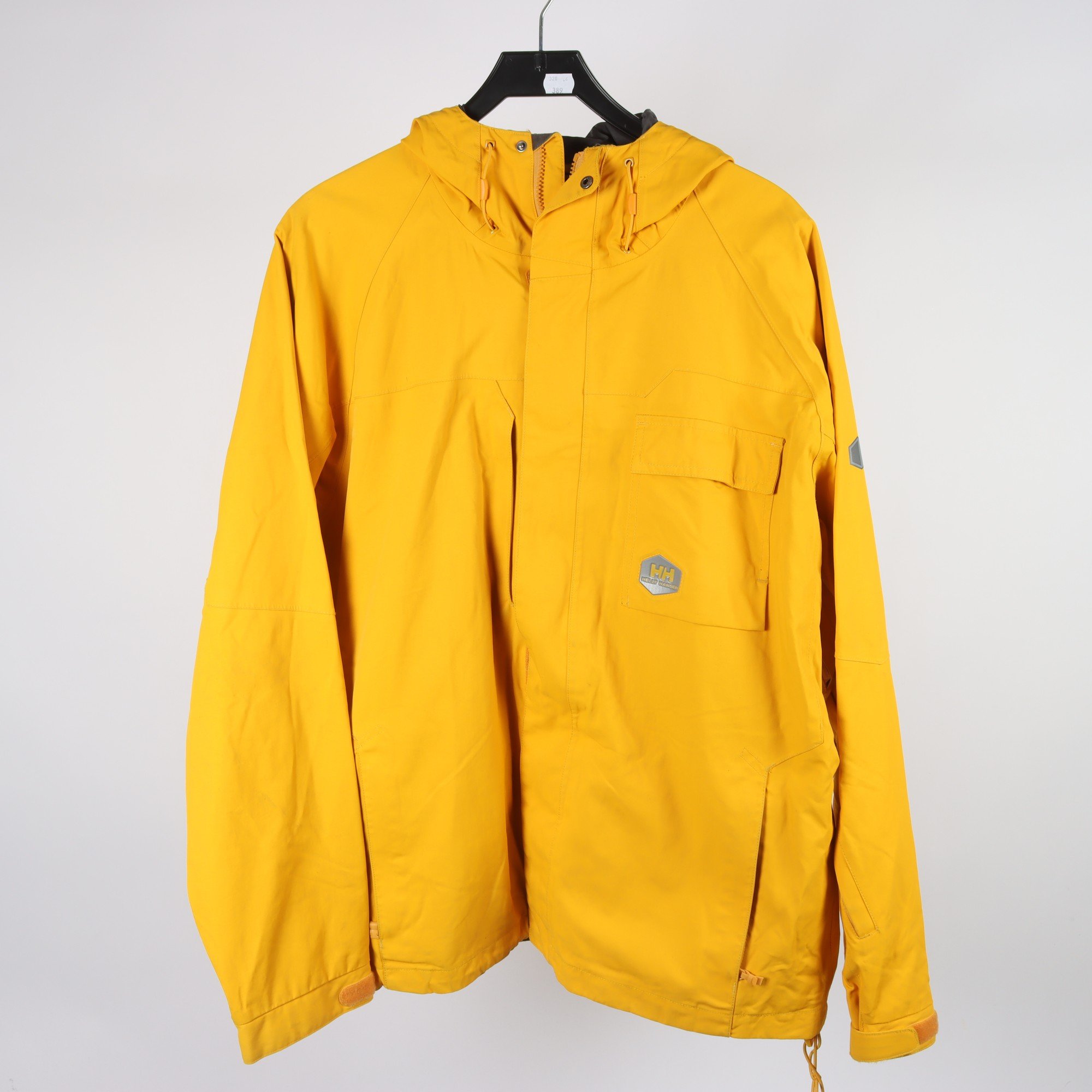 Vindjacka, Helly Hansen, brandgul, stl. L.