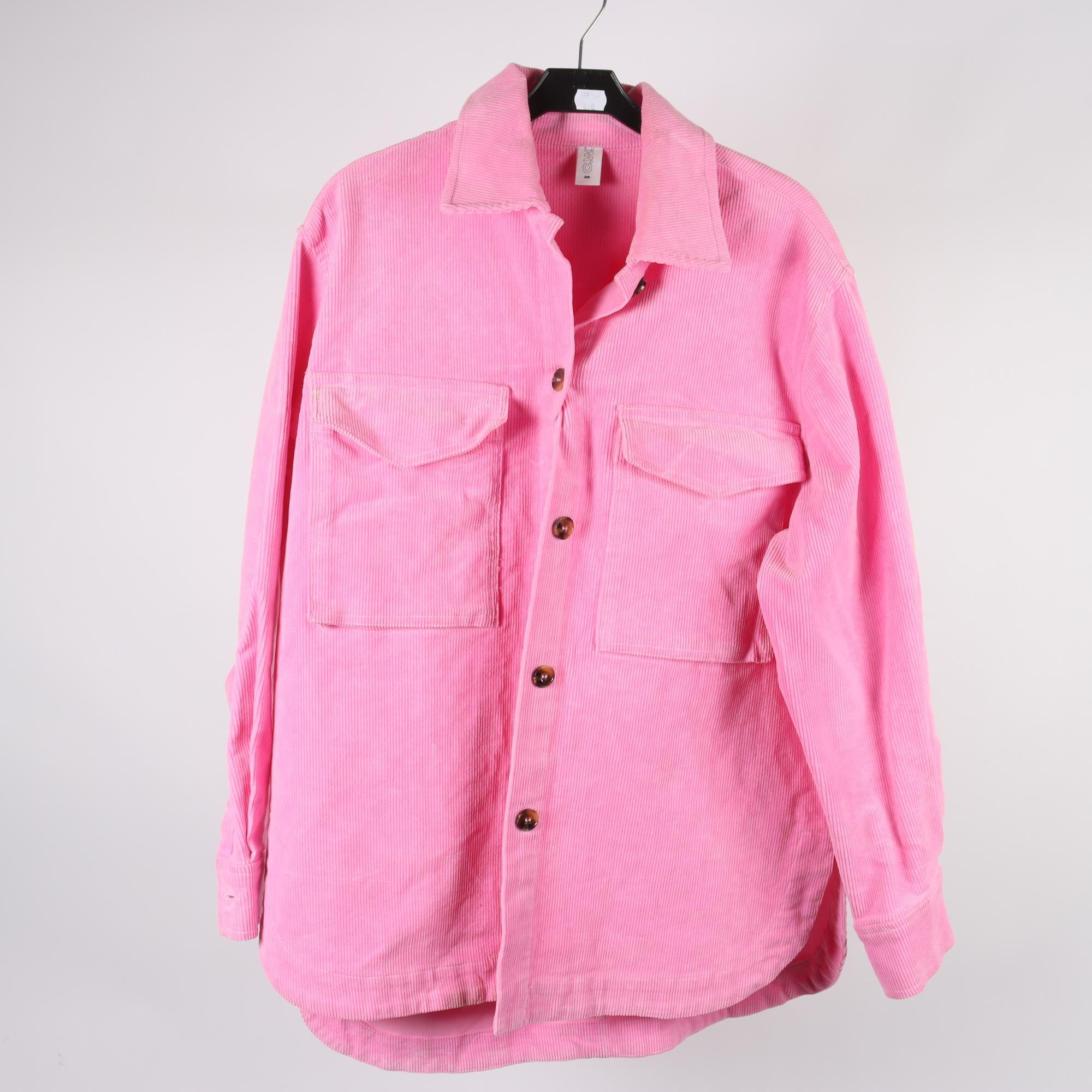 Skjorta, Carin Wester, rosa, manchester, oversize, stl. 36.