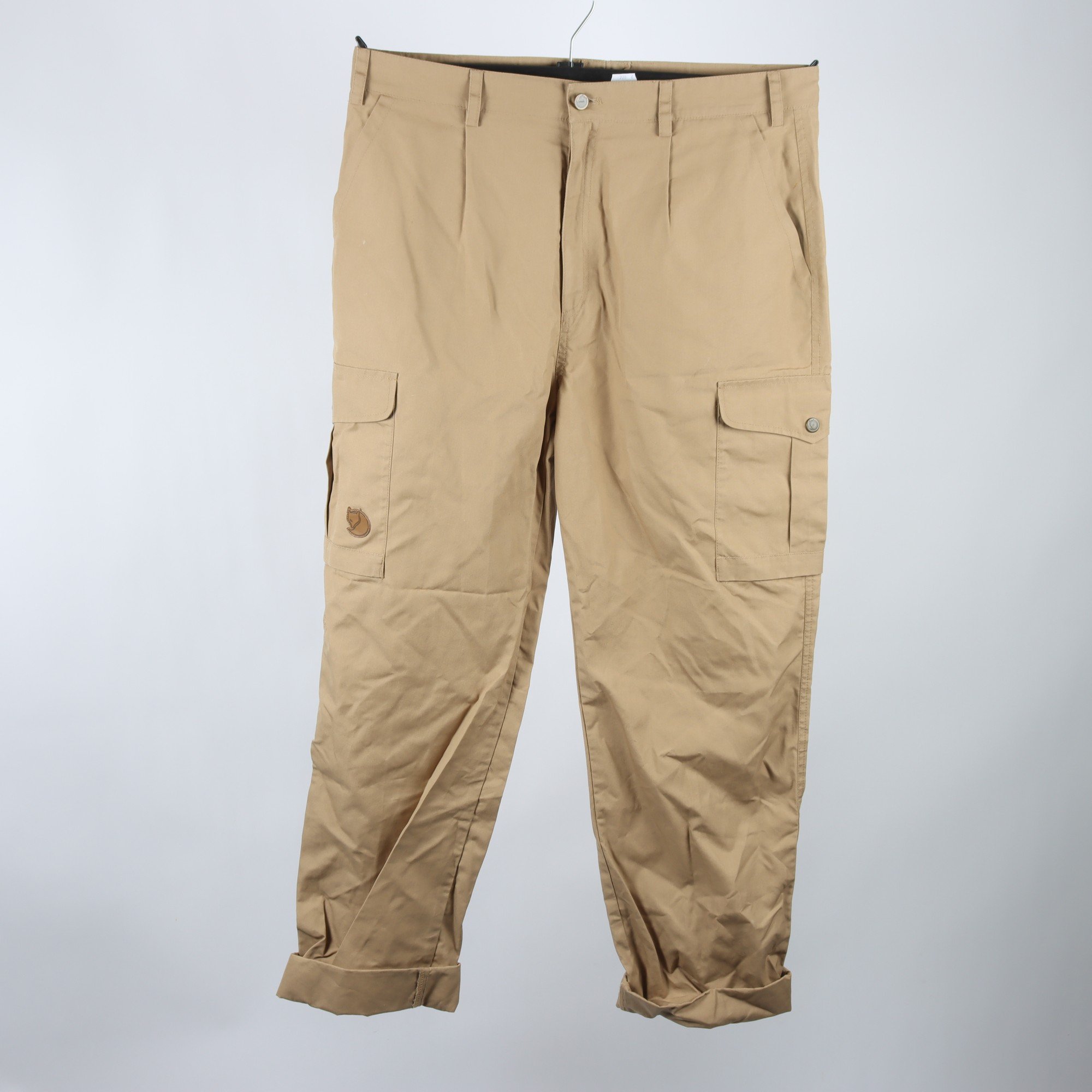 Fritidsbyxor, Fjällräven, beige, stl. 50