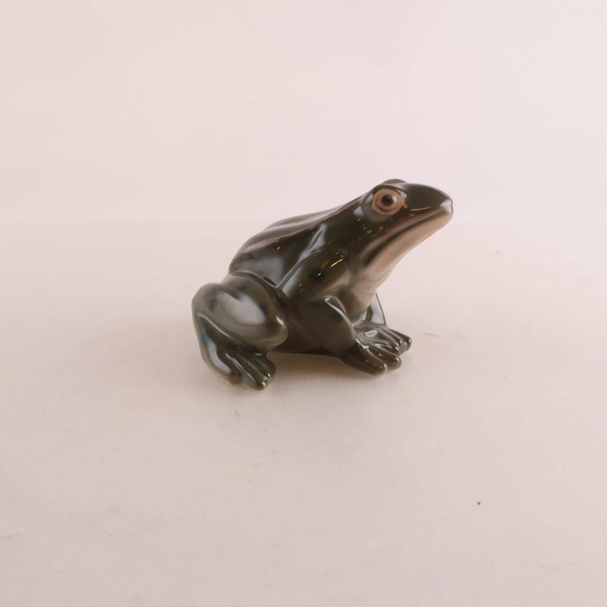 Figurin, bing & grøndahl, groda.