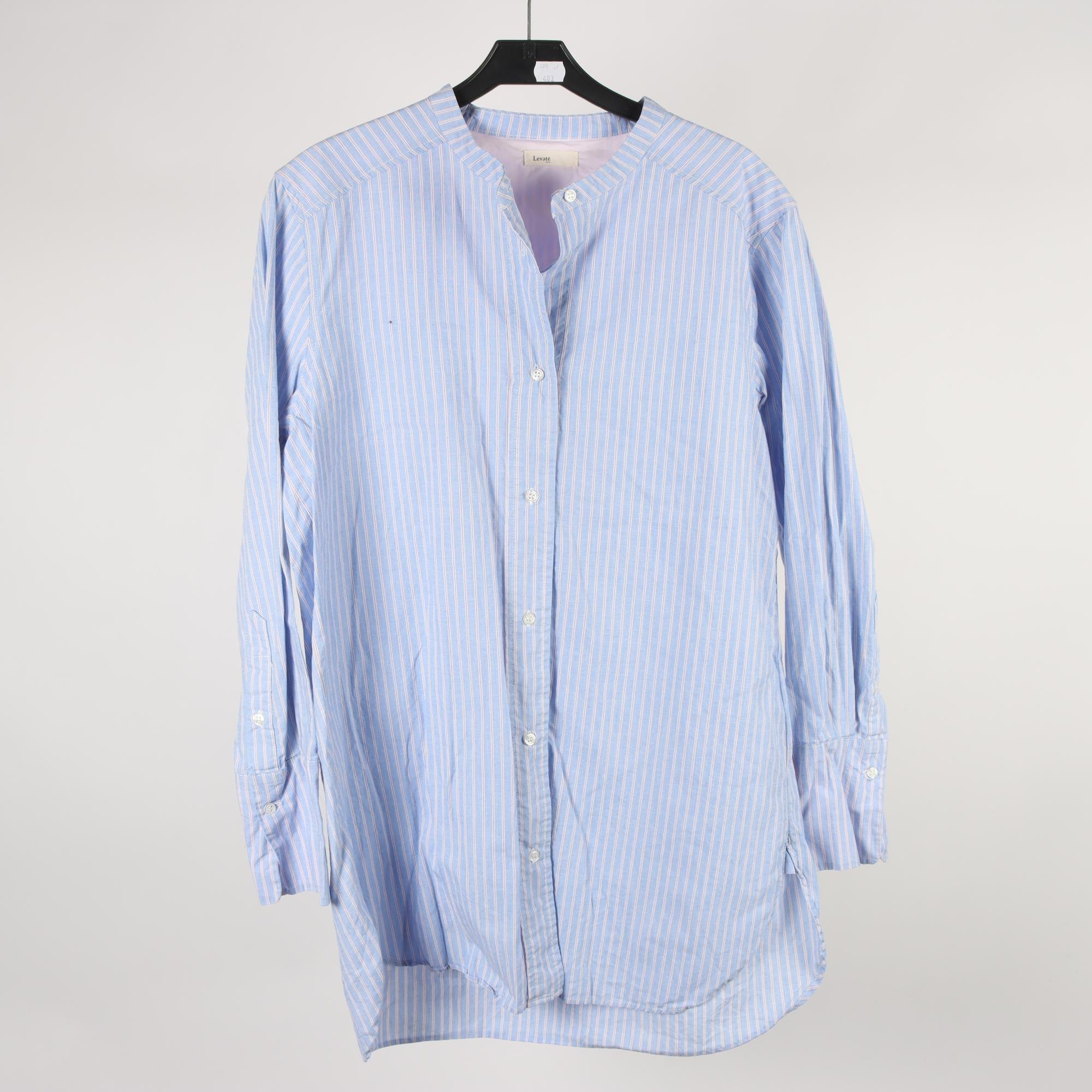 Blus, Levate, blå, rosa, stl. M.