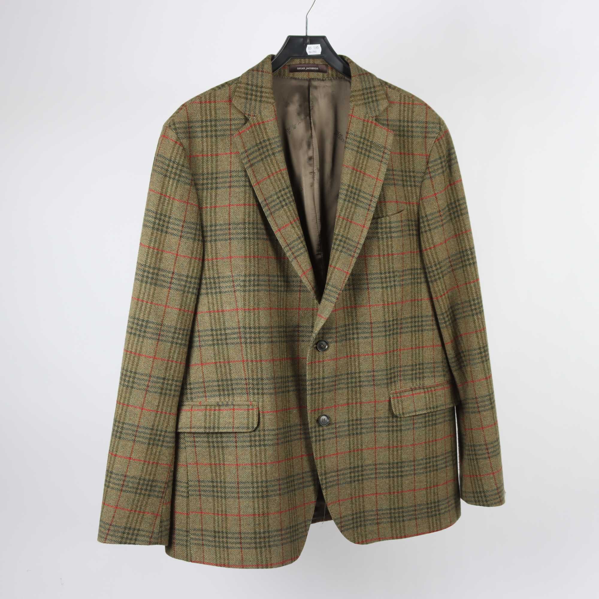 Kavaj, Oscar Jacobson, 100% ull, stl. 56