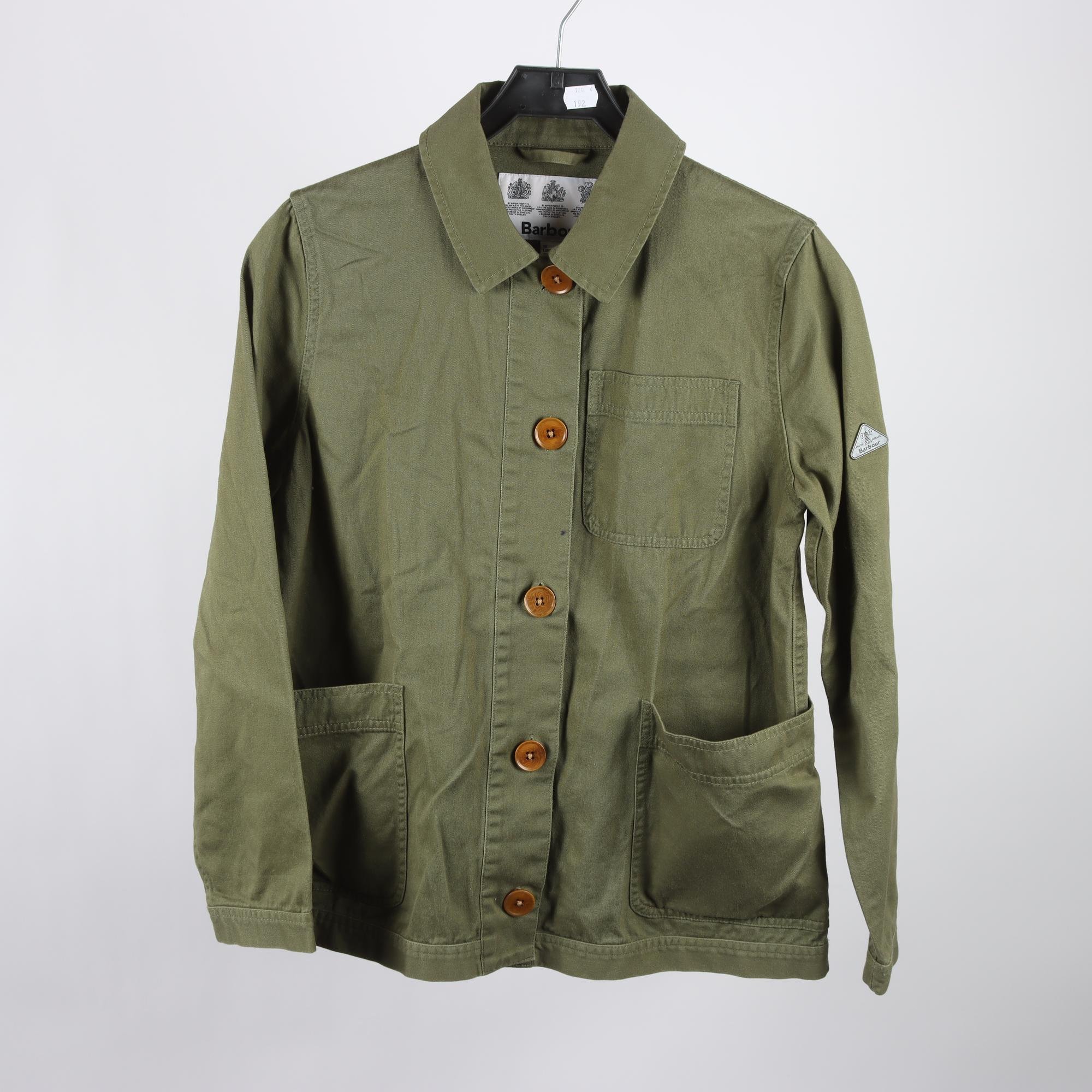 Vårjacka, Barbour, grön, stl. 36