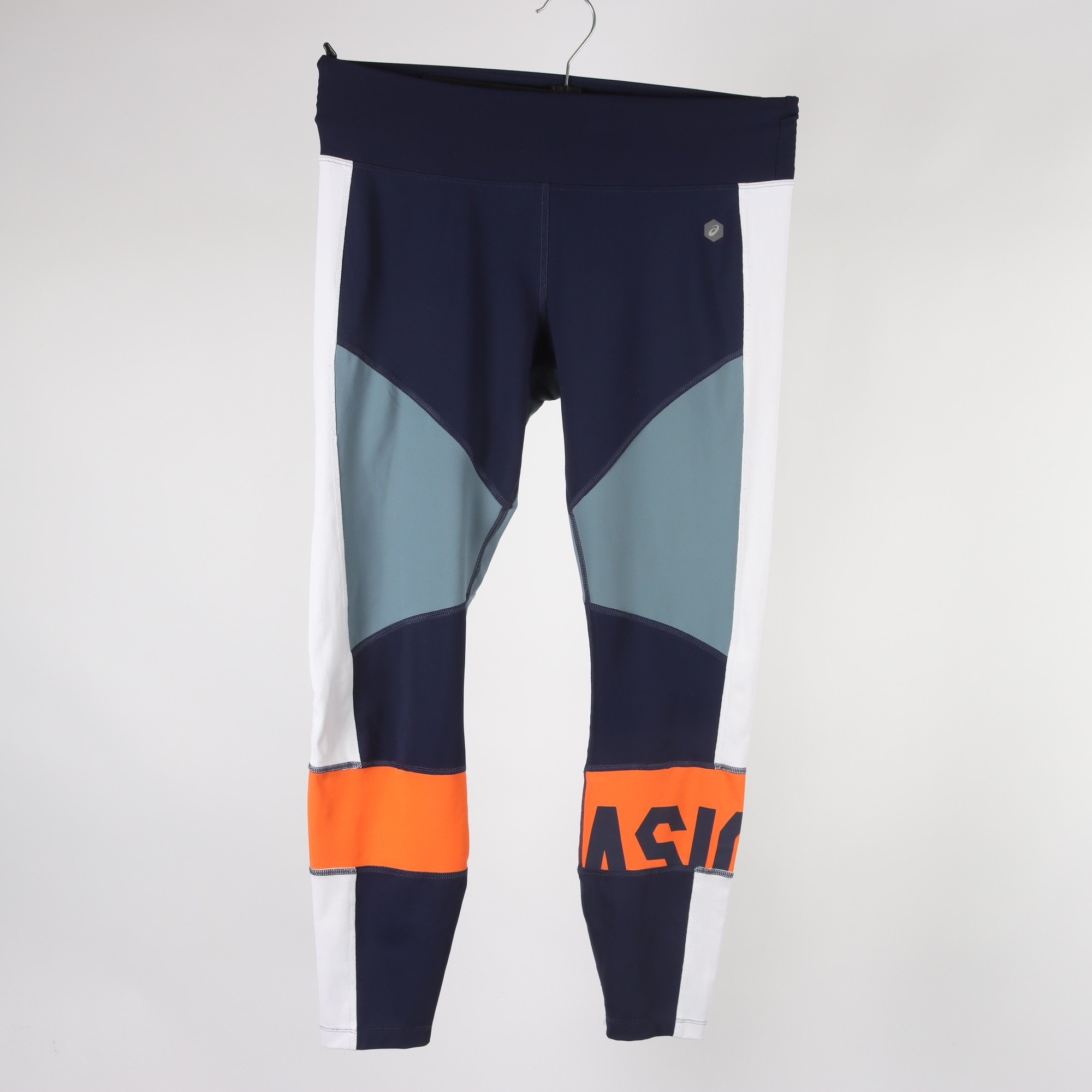 Träningsbyxor, Asics, blå, grå, stl. L.