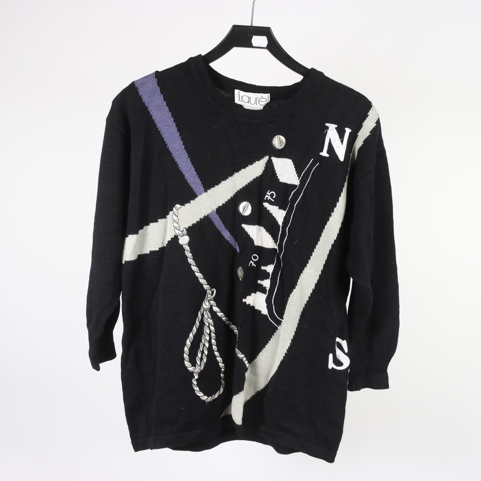 Tröja, Laurèl, svart, stl. 38.