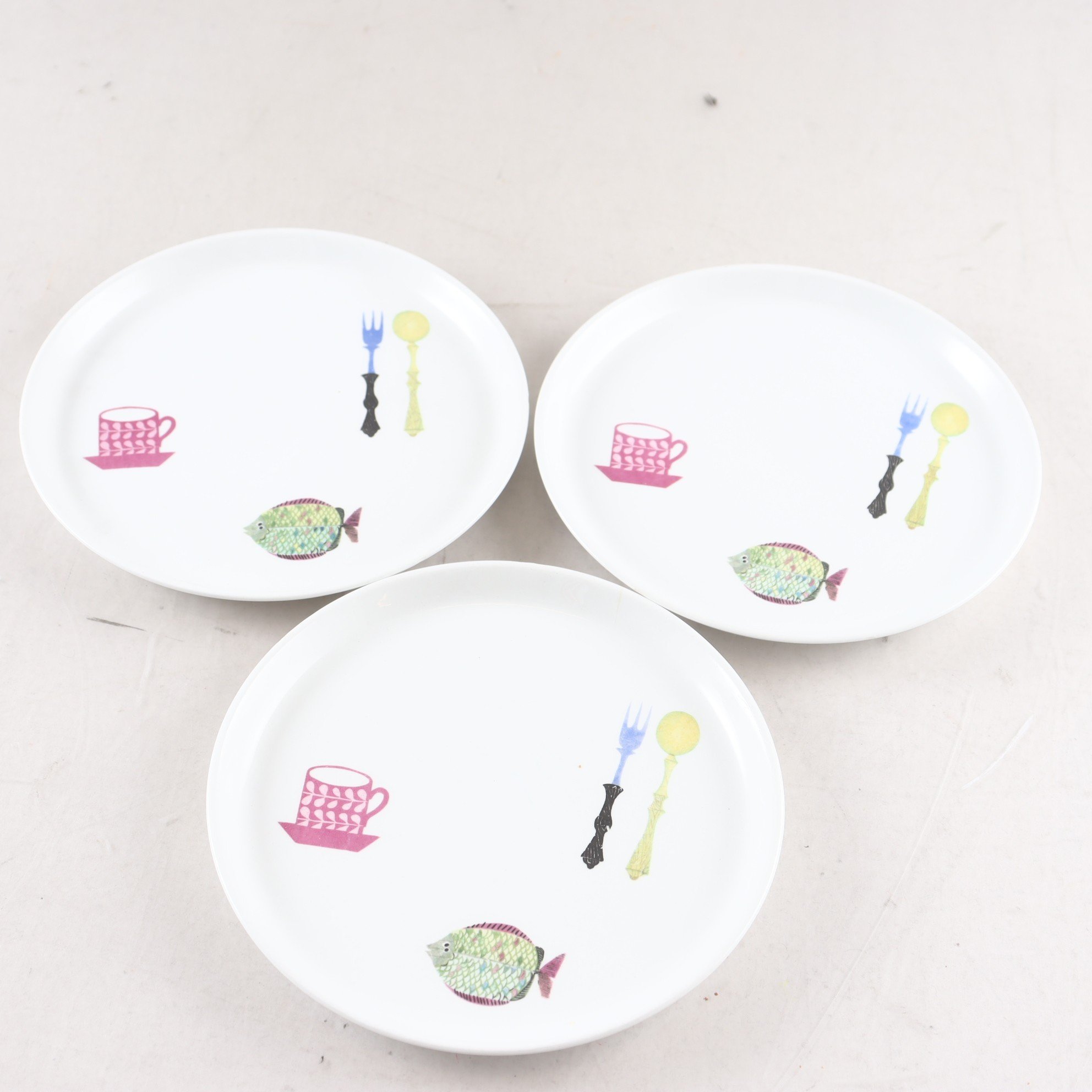 Assietter, ”Pynta”, Stig Lindberg, Gustavsberg