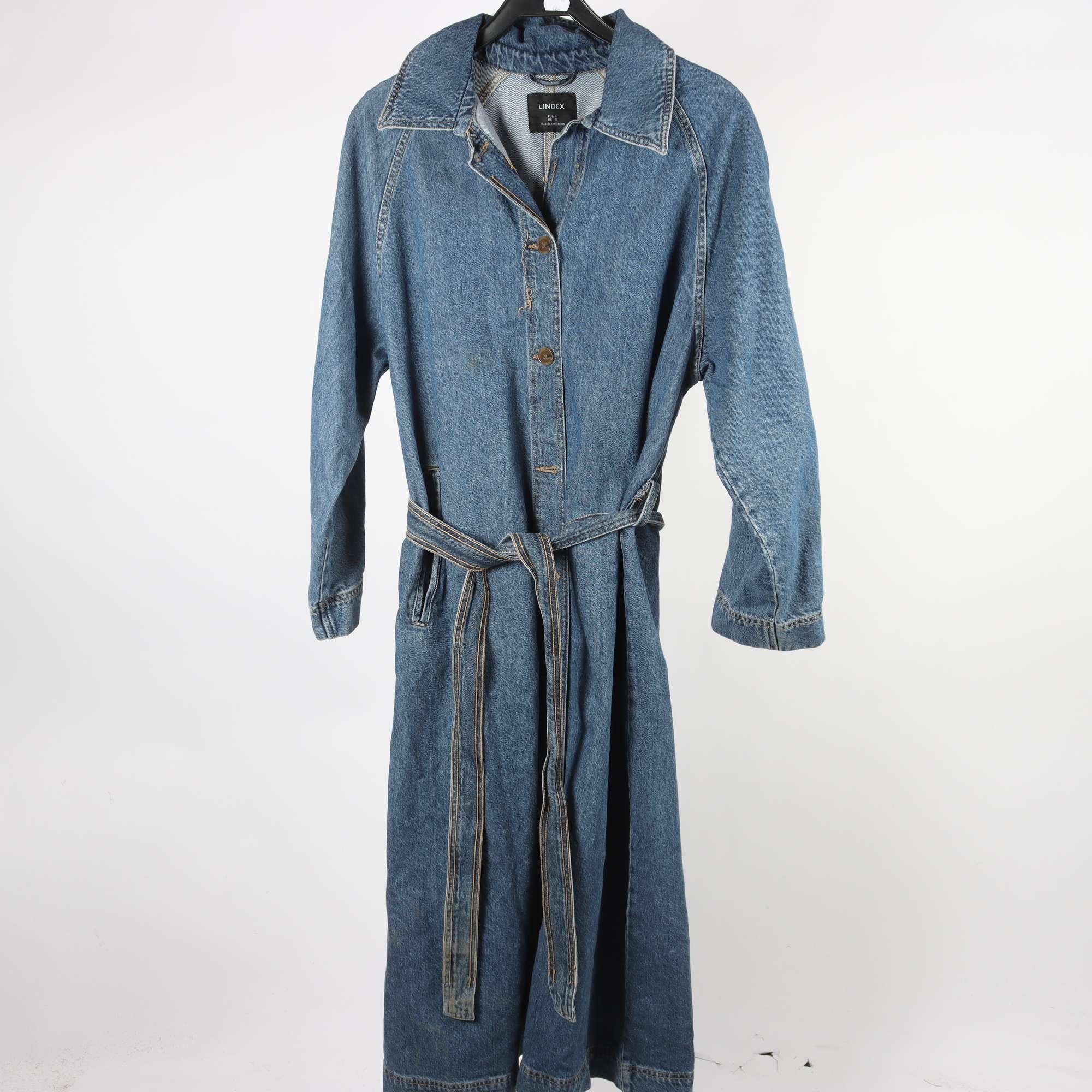 Jeanskappa, Lindex, blå, stl. S.