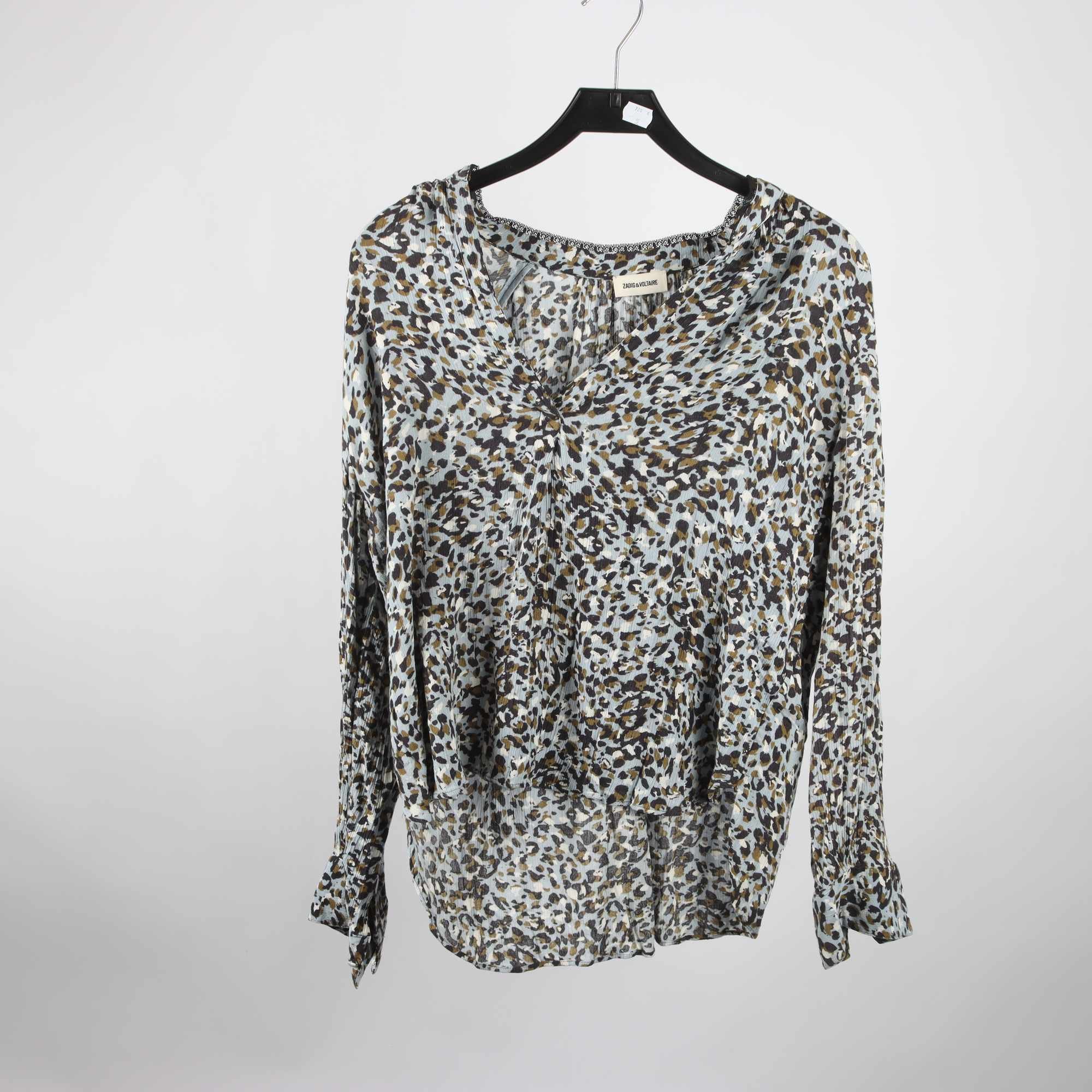 Blus, Zadig & Voltaire, mönstrad, stl. L