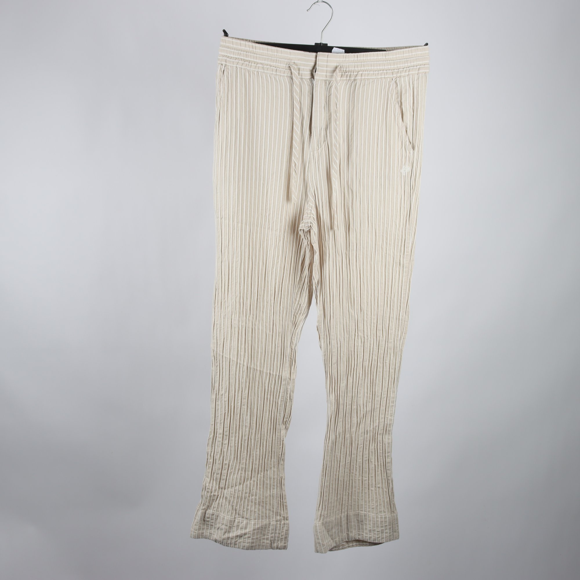 Byxor, Pelle P, beige vit, stl. L