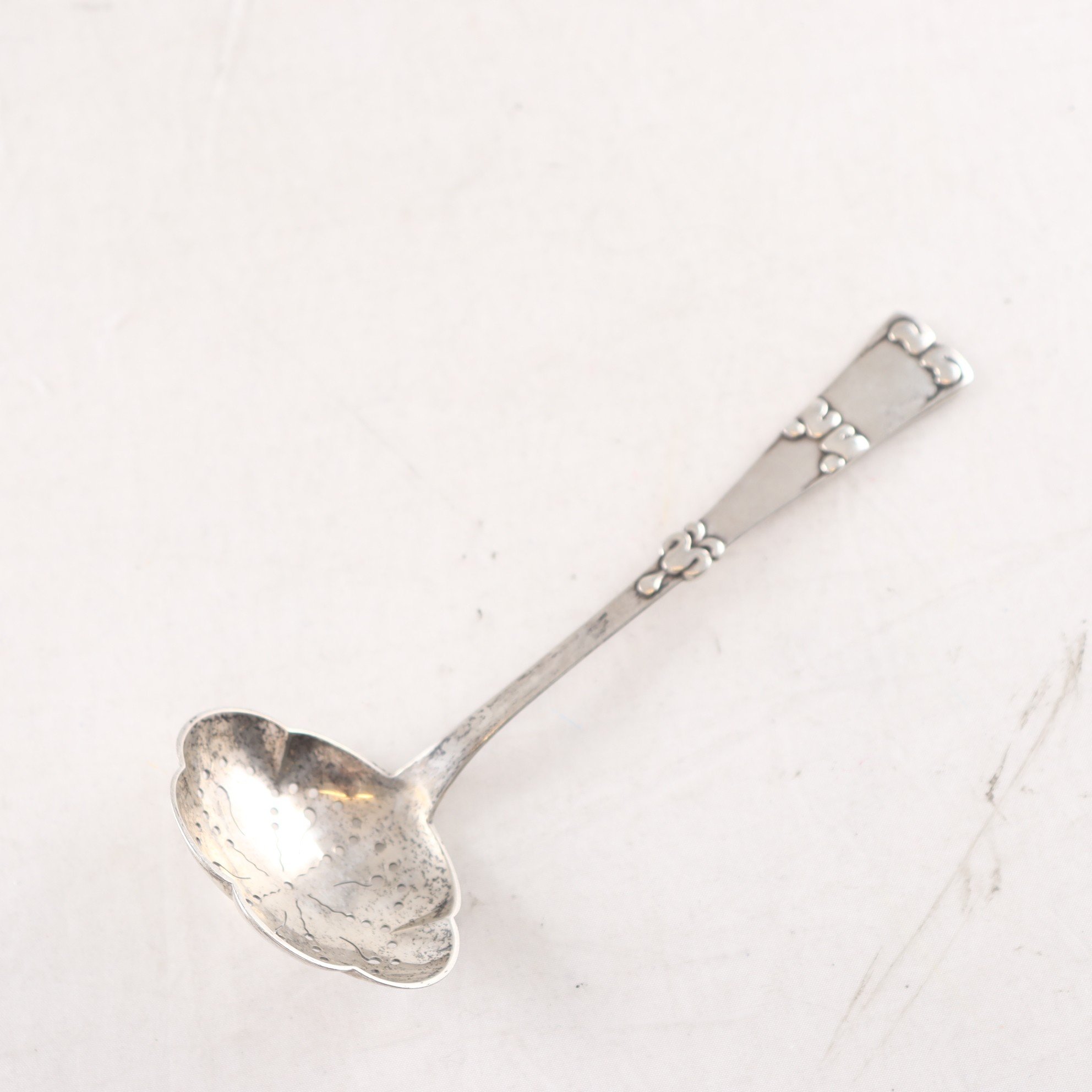 Sockerströare, silver, Christian F. Heise, (1904-1932), Danmark