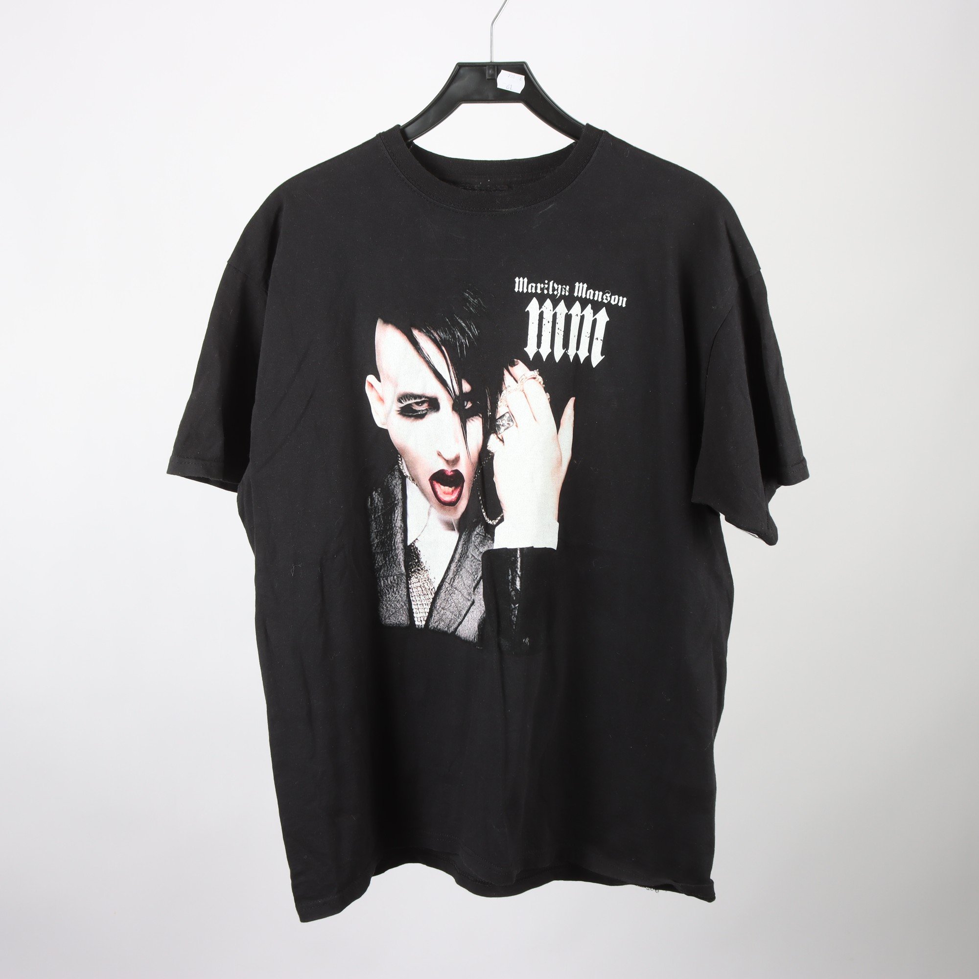 T-shirt, Marilyn Manson, svart, stl ca. L/XL
