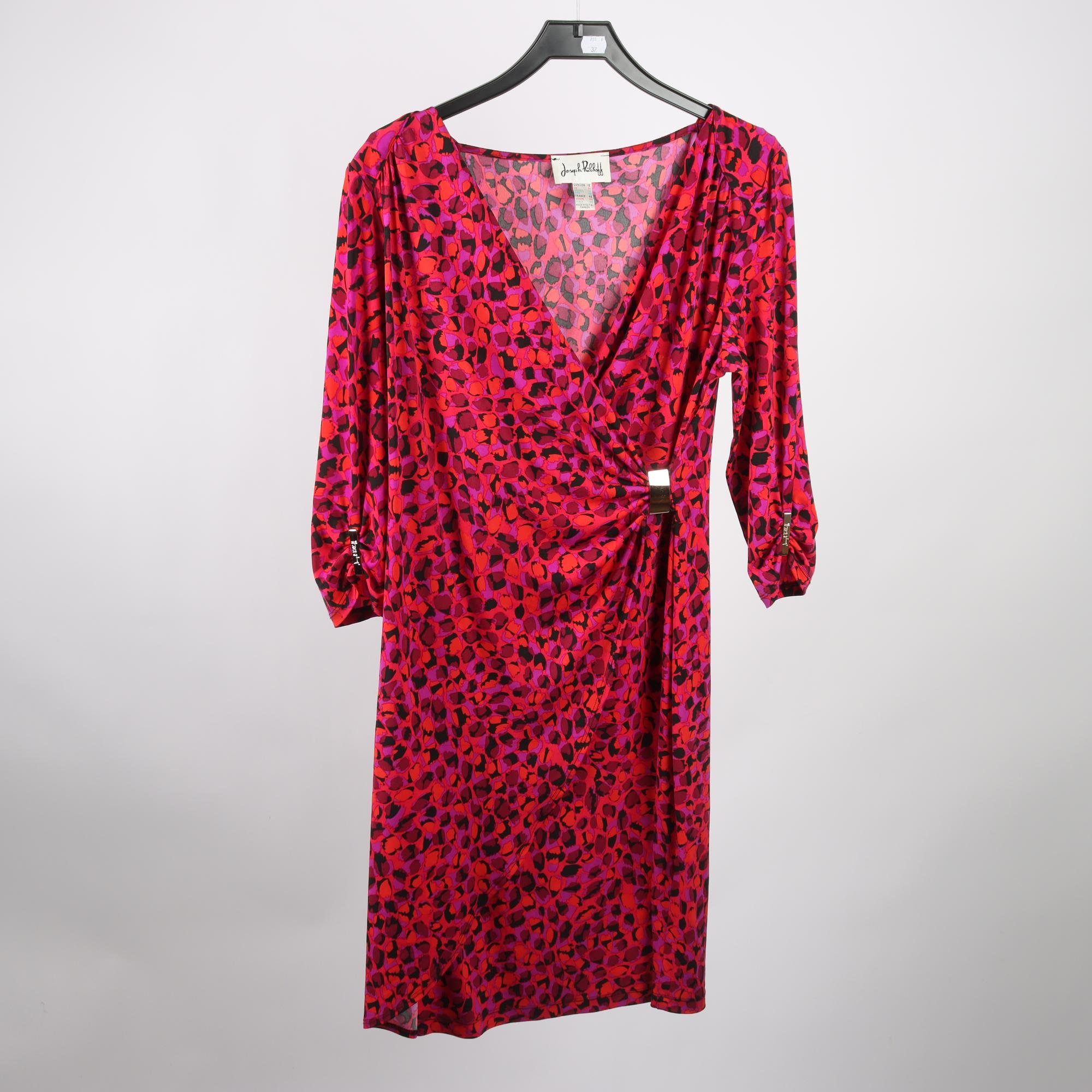 Klänning, Joseph Ribkoff, mönstrad, stl. L