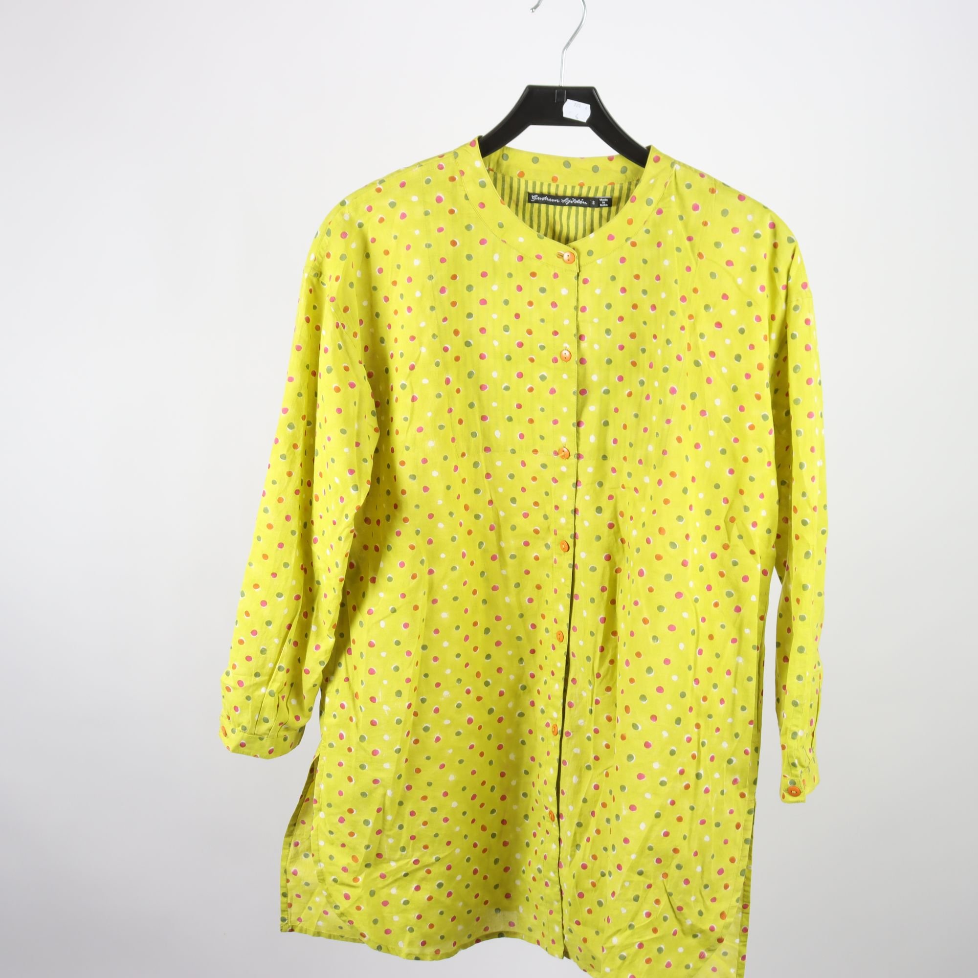 Tunika, Gudrun Sjödèn, grön, prickig, stl. S