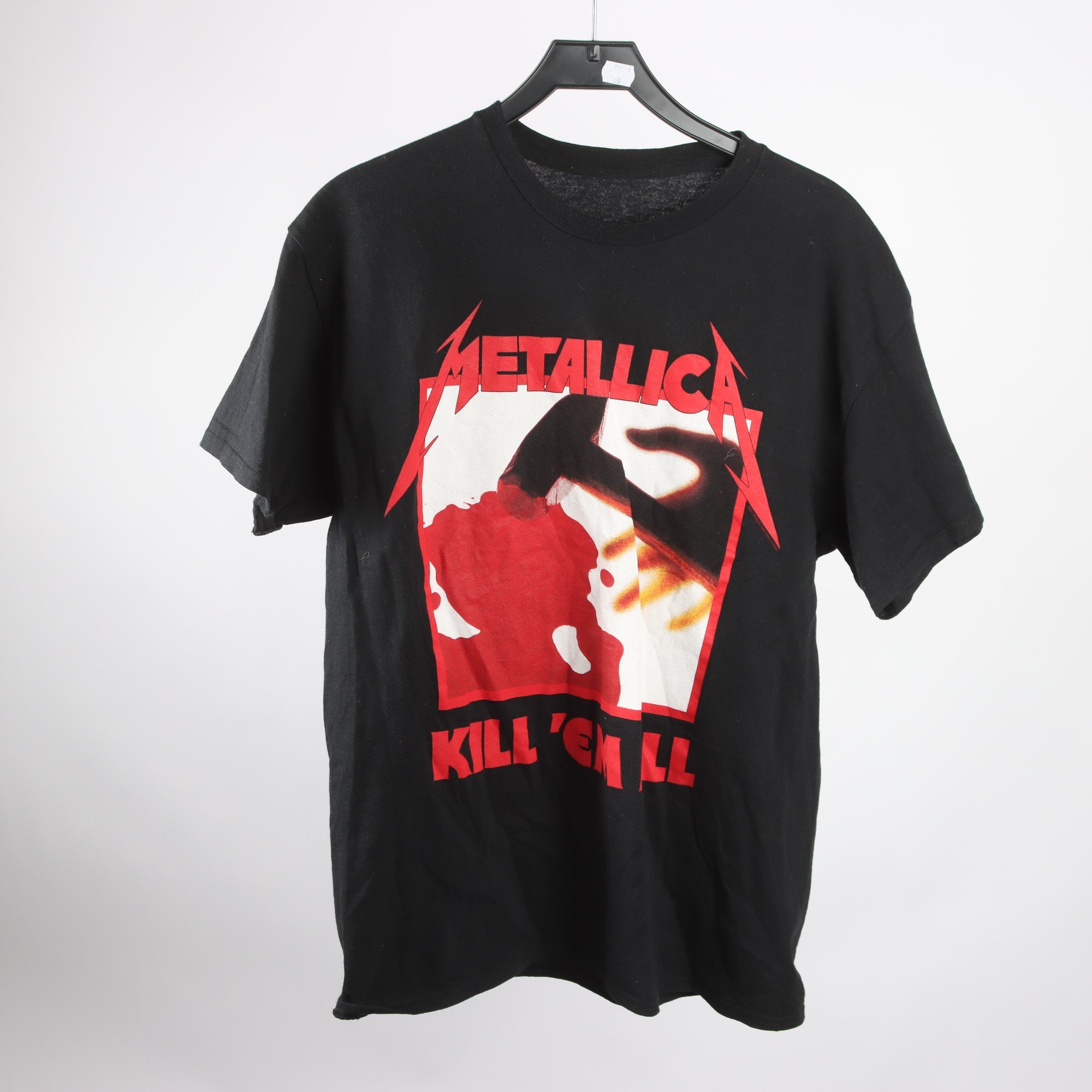 T-shirt, Metallica, svart, stl ca. M/L
