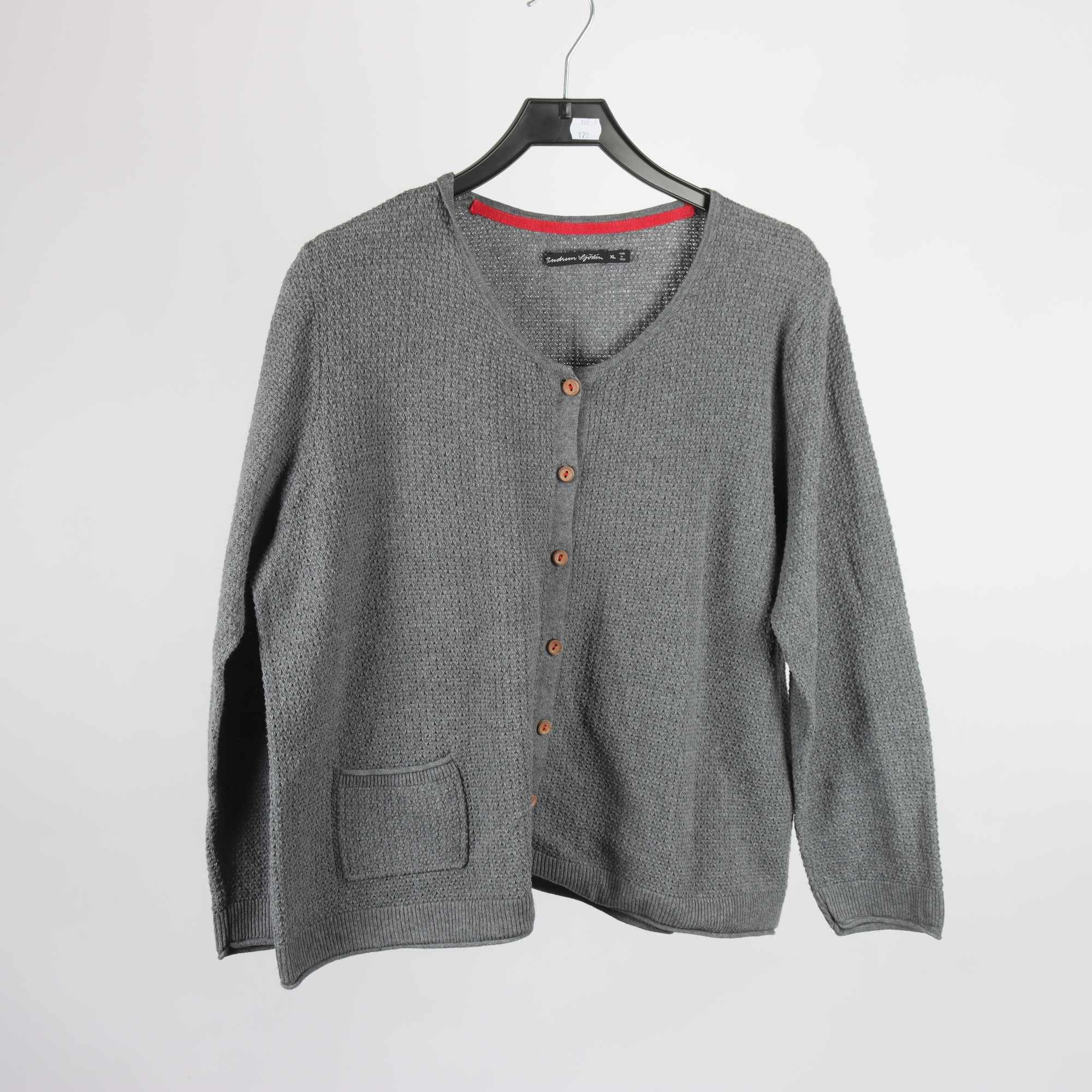 Kofta, Gudrun Sjödèn, grå, stl. XL