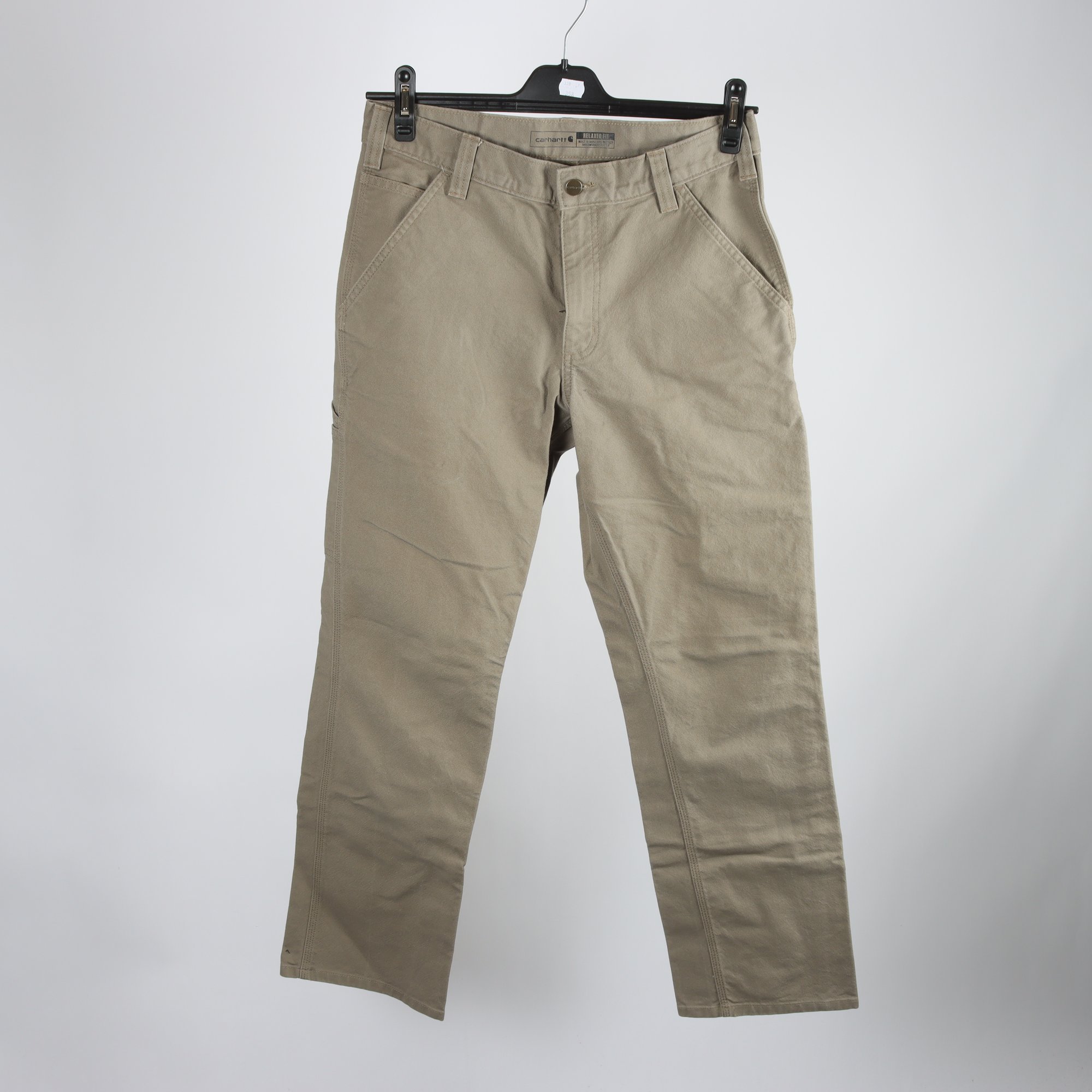 Byxor, Carhartt, beige, stl. 31/32.