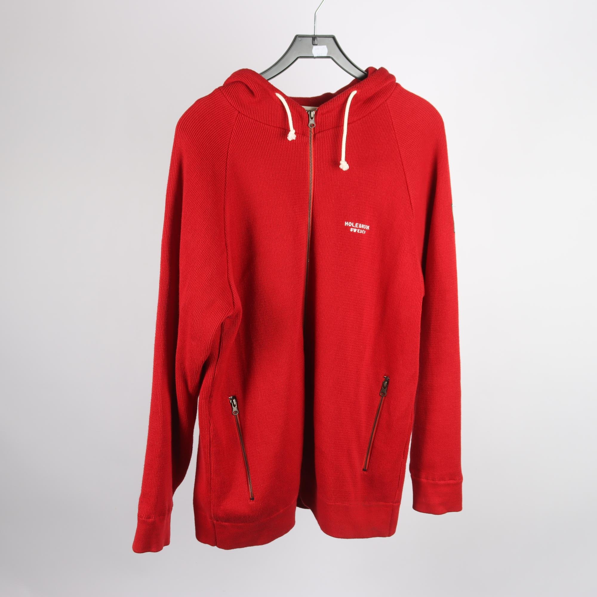 Kofta, Holebrook, röd, stl. L.