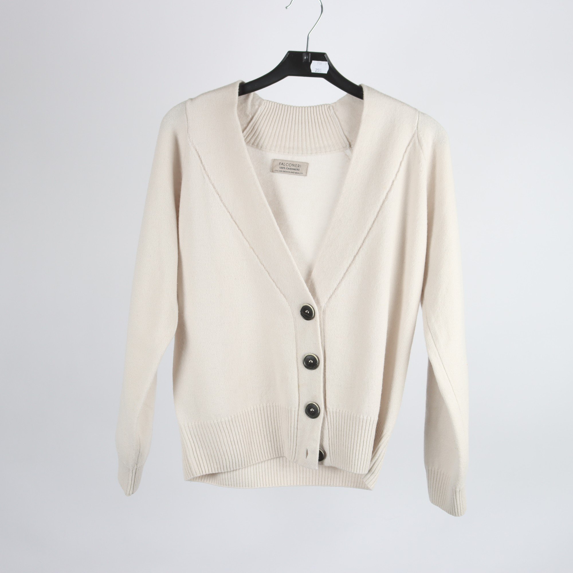 Kofta, Falconeri, gråbeige, stl. S