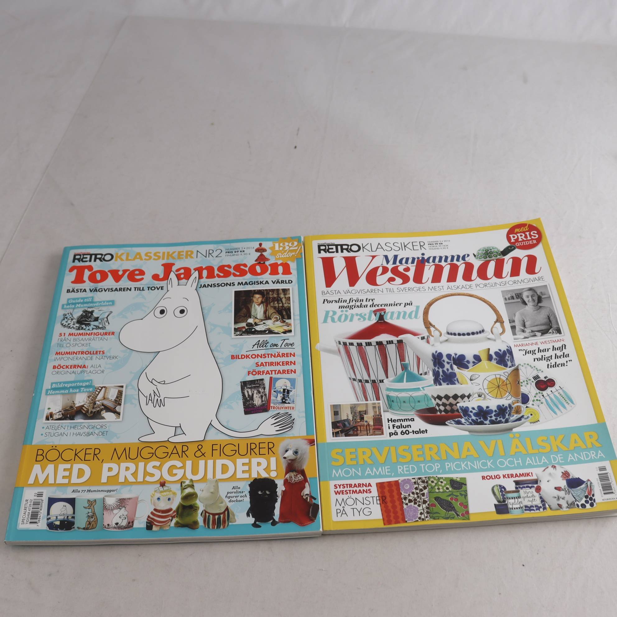 Tidskrift, Scandinavien Retro Klassiker, Tove Jansson, Marianne westman.