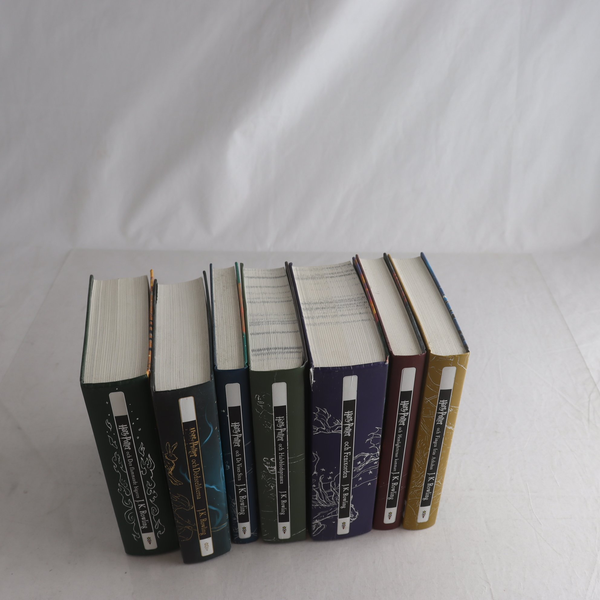 Bokpaket, Harry potter, 7 böcker. Samfraktas ej.