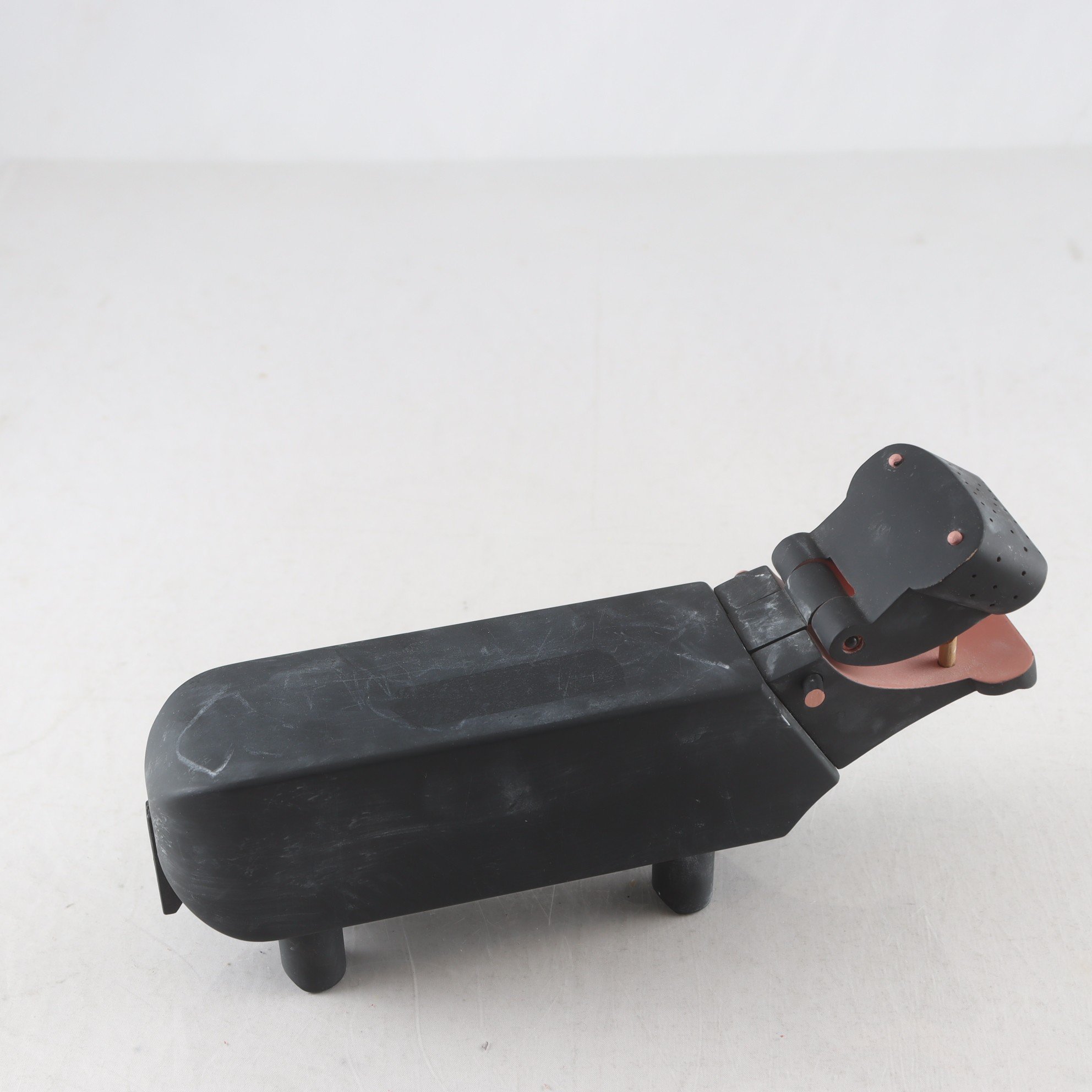 Figurin, trä, flodhäst, Kay Bojesen, Danmark