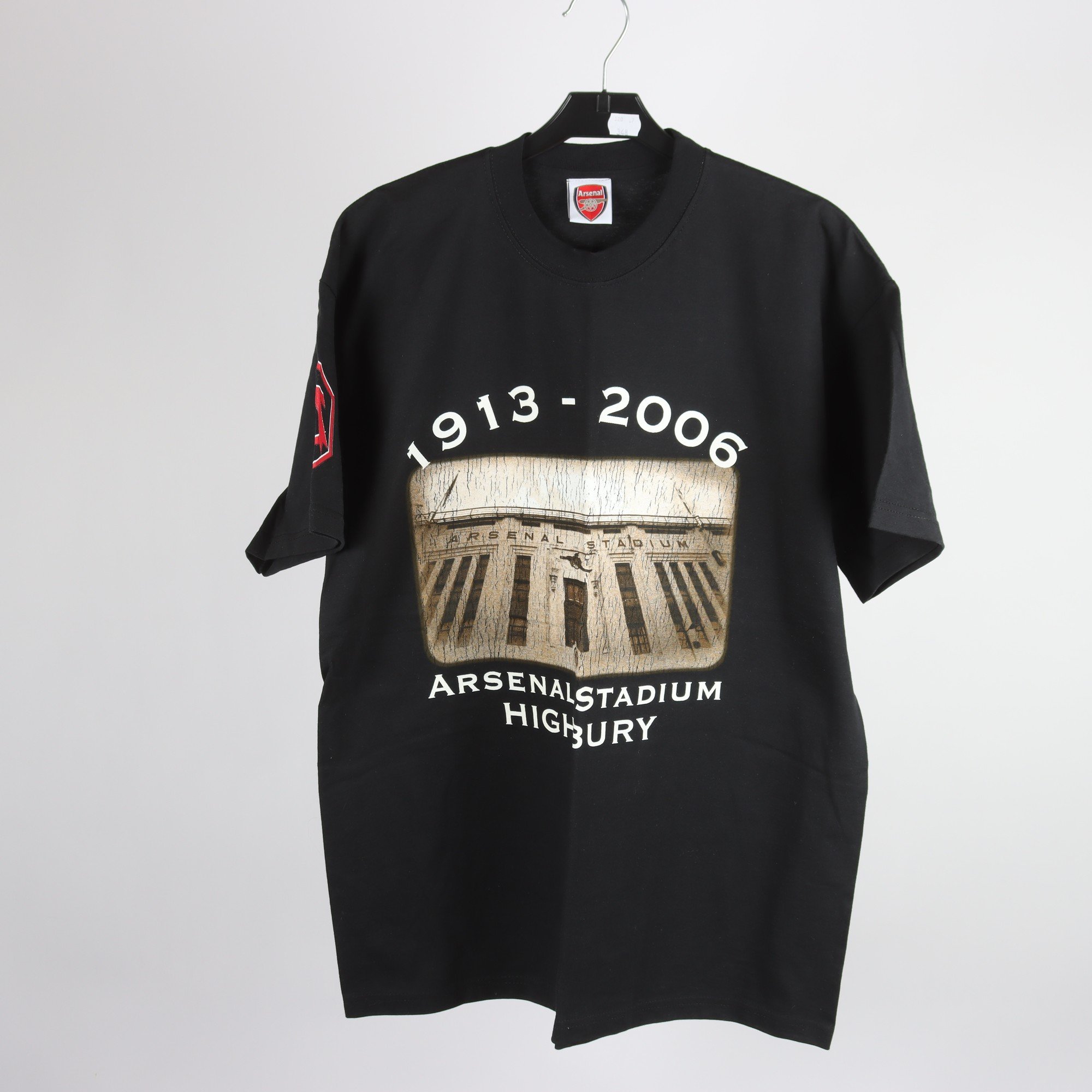 T-shirt, Arsenal, svart, stl. L.