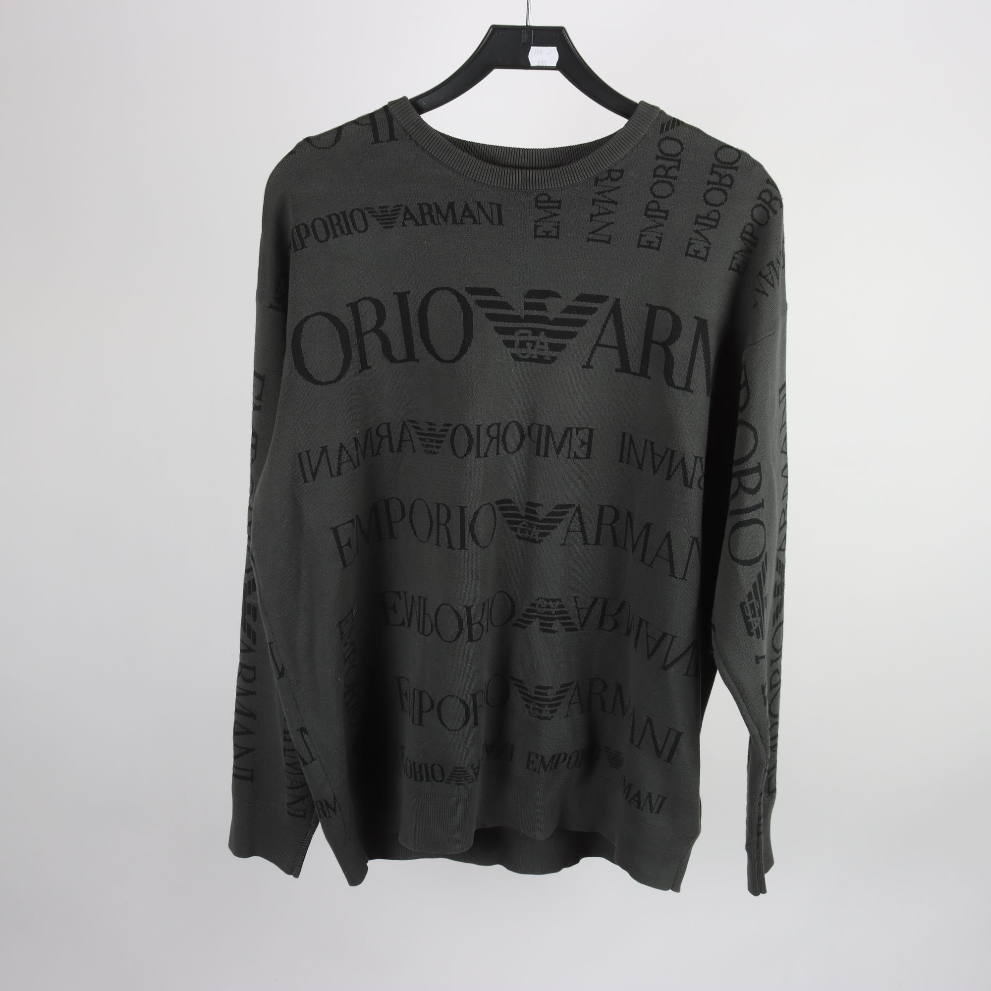 Tröja, Emporio Armani, grå, stl. XL.