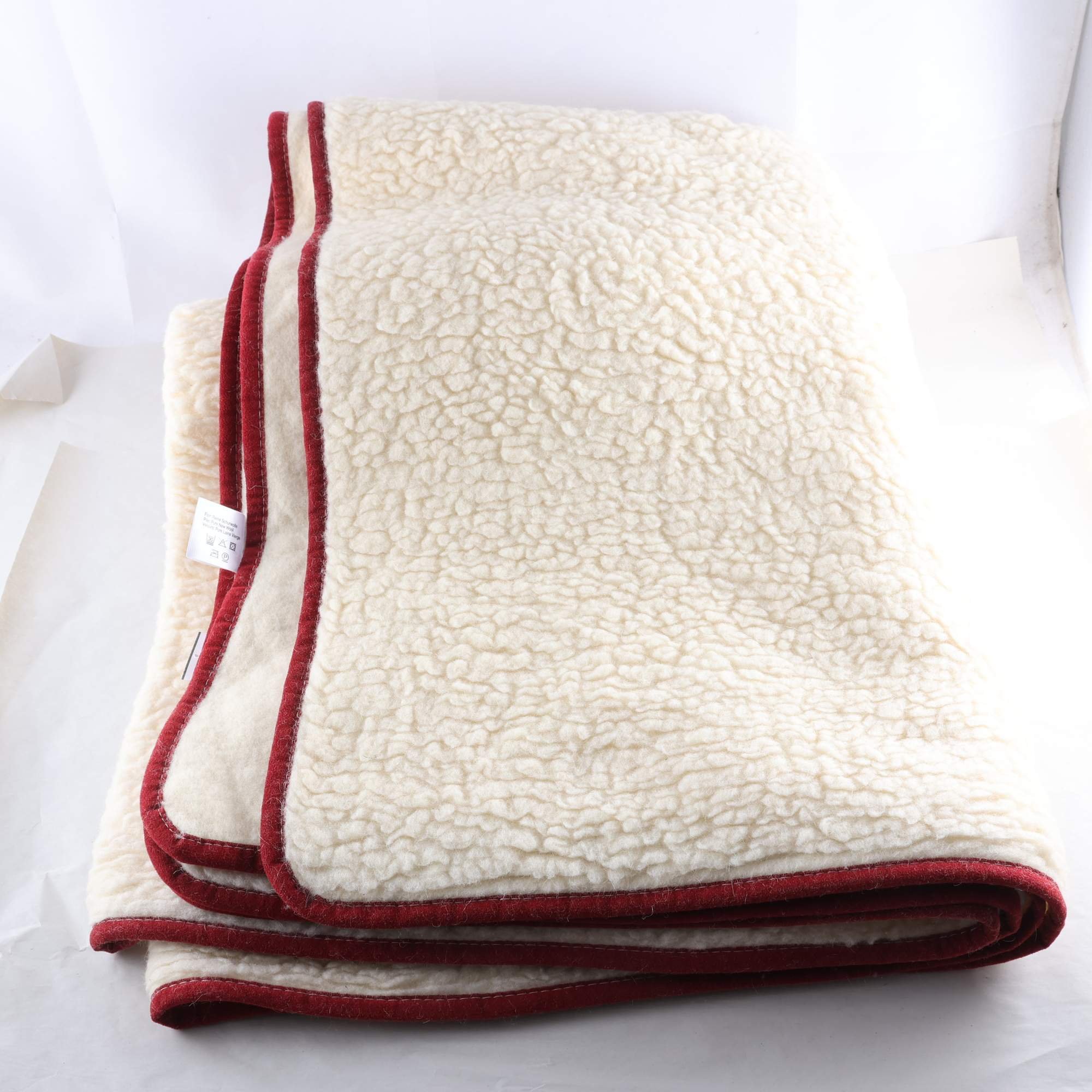 Täcke/bäddmadrass, Woolbed, offwhite, ull, cashmere.