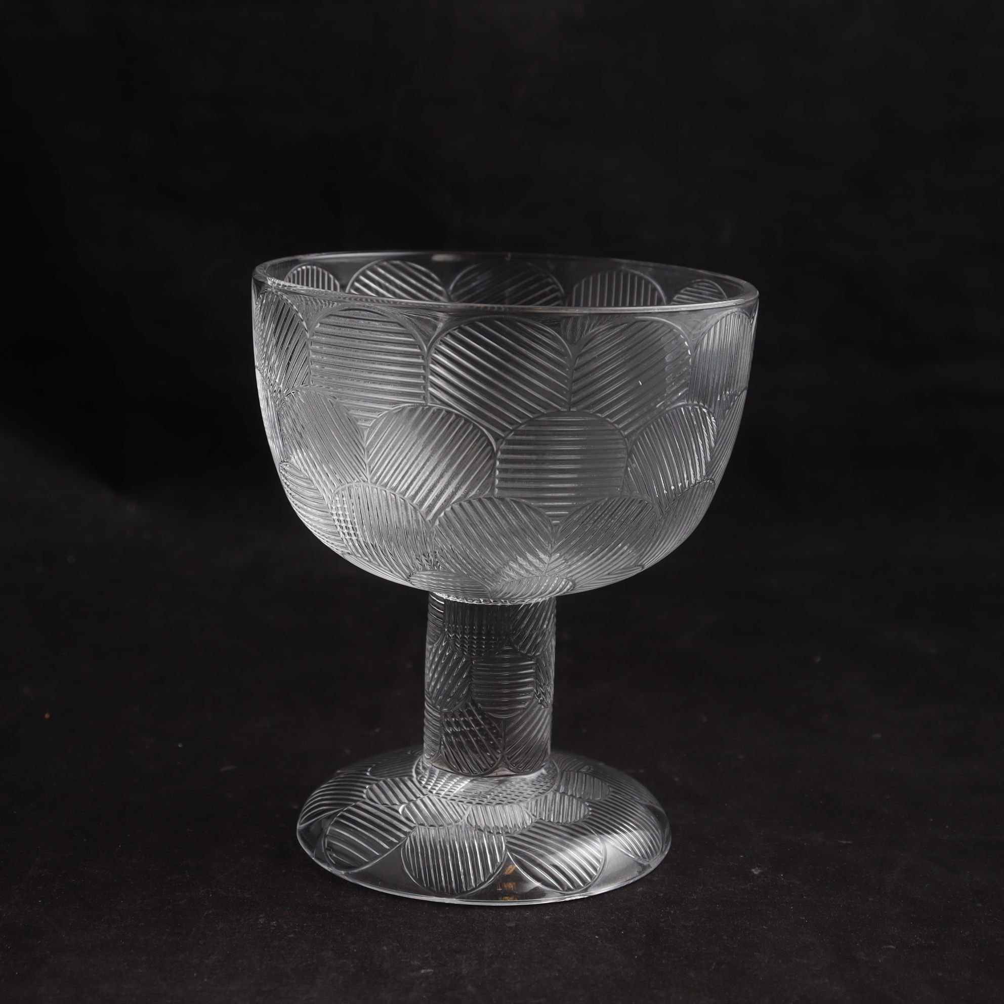 Glasskål, Iittala, ”Miranda-skål”, Heikki Orvola.