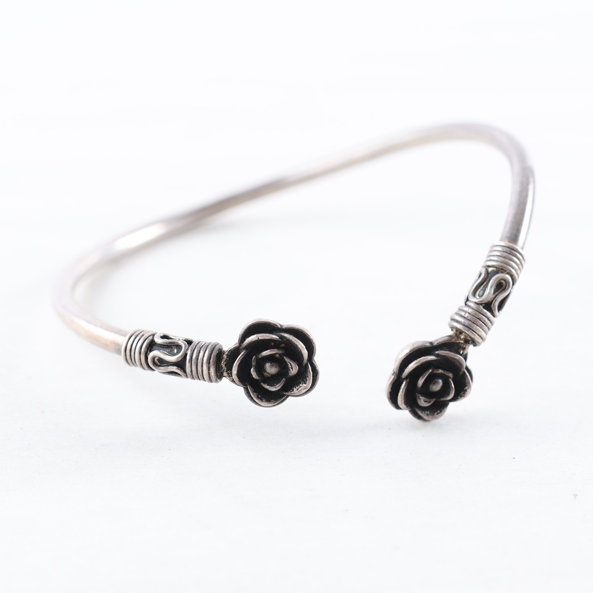Armring, silver, vikt: 12.5g