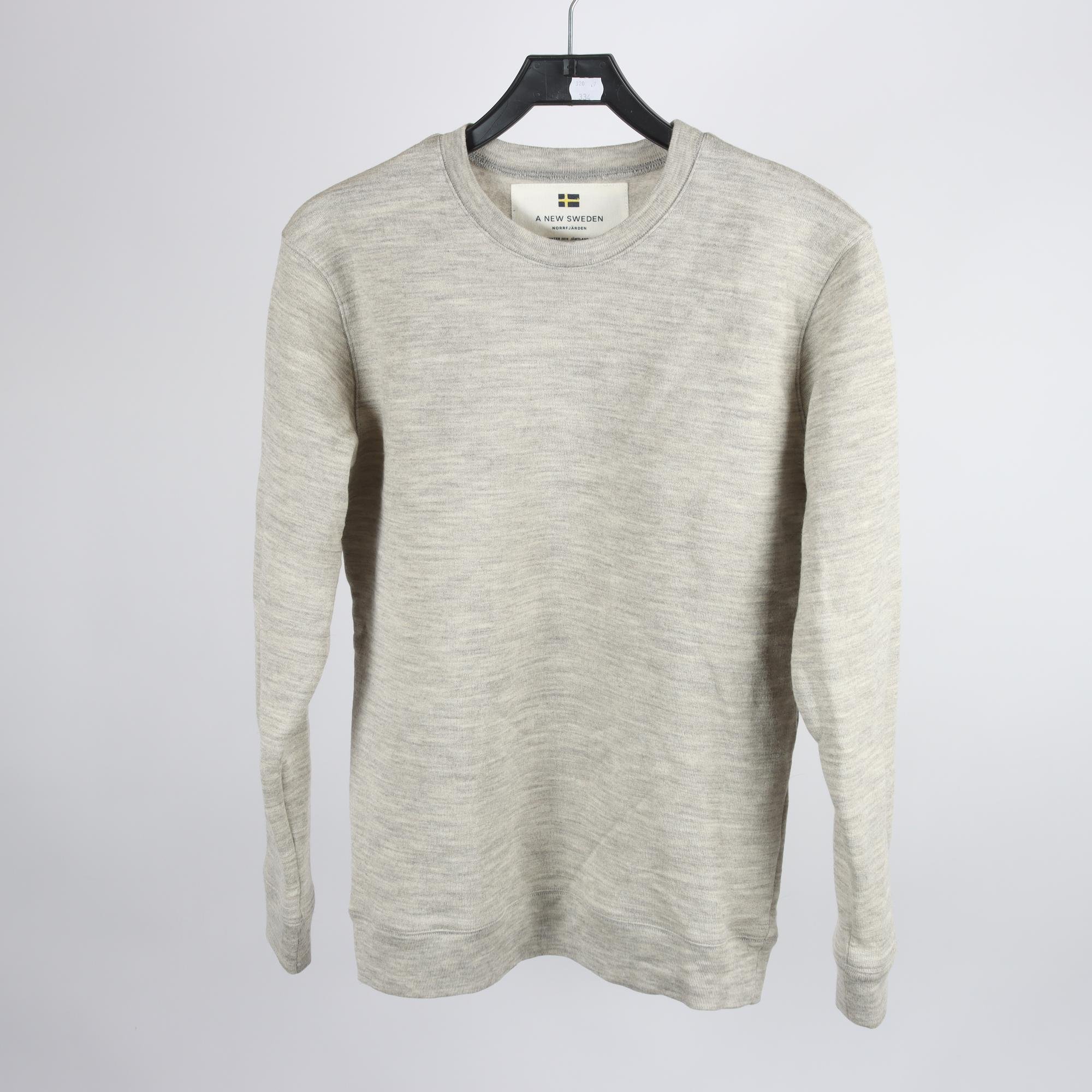 Tröja, A New Sweden, grå, 100% ull, stl. S.