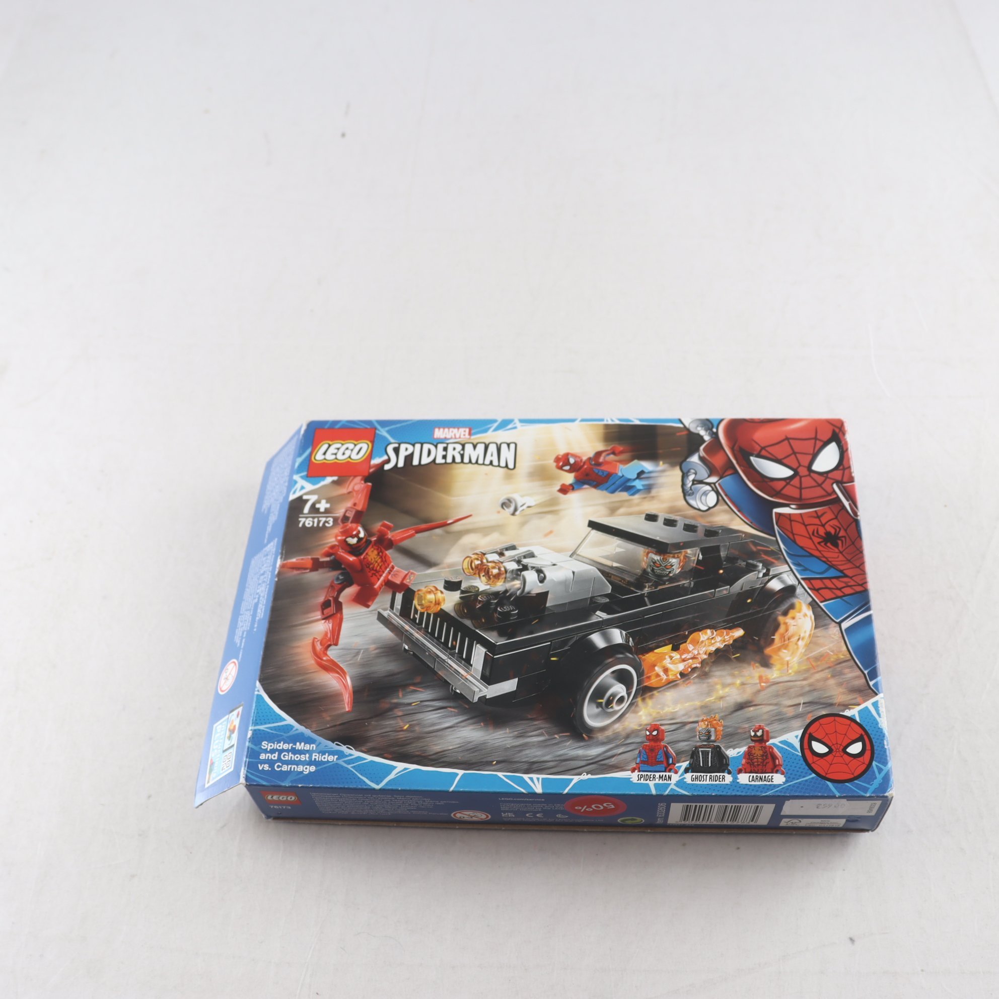 Lego, spiderman, ghostrider, carnage, nr.7613