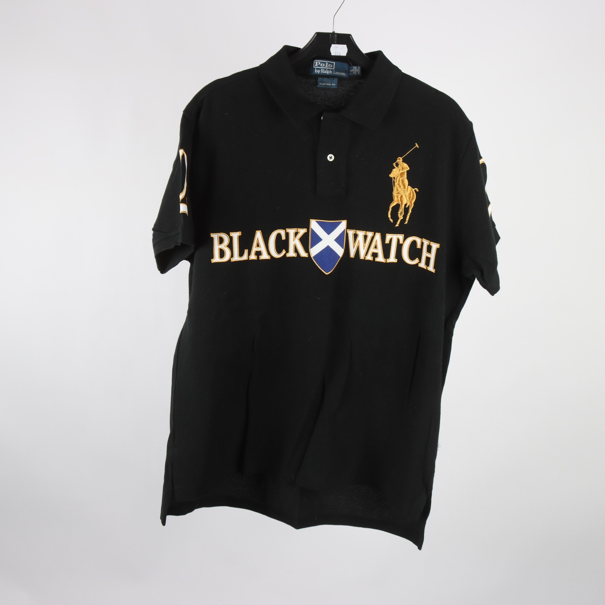 Piké, Polo Ralph Lauren, svart, stl. L.