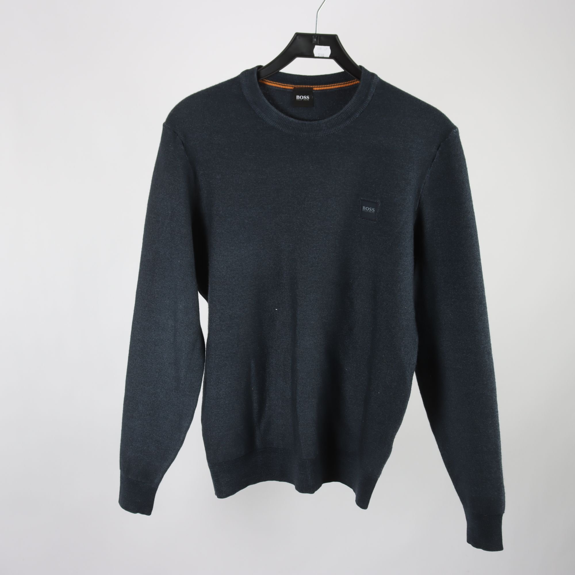 Tröja, Hugo Boss, blå, 100% ull, stl. L.