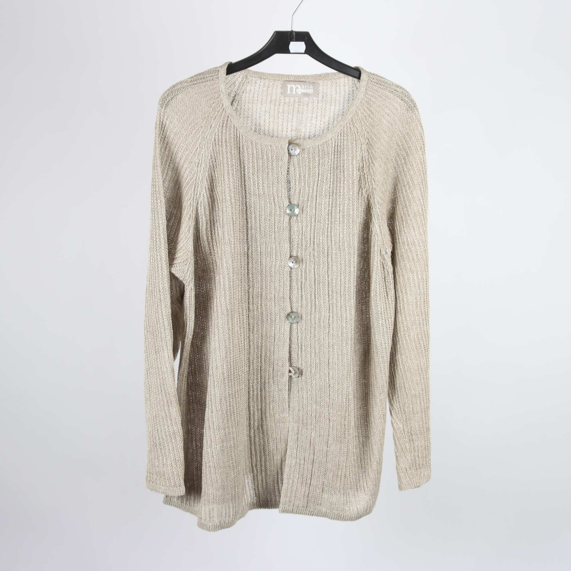 Kofta, Maria Maruschka, beige, 100% lin, stl. ca. L.