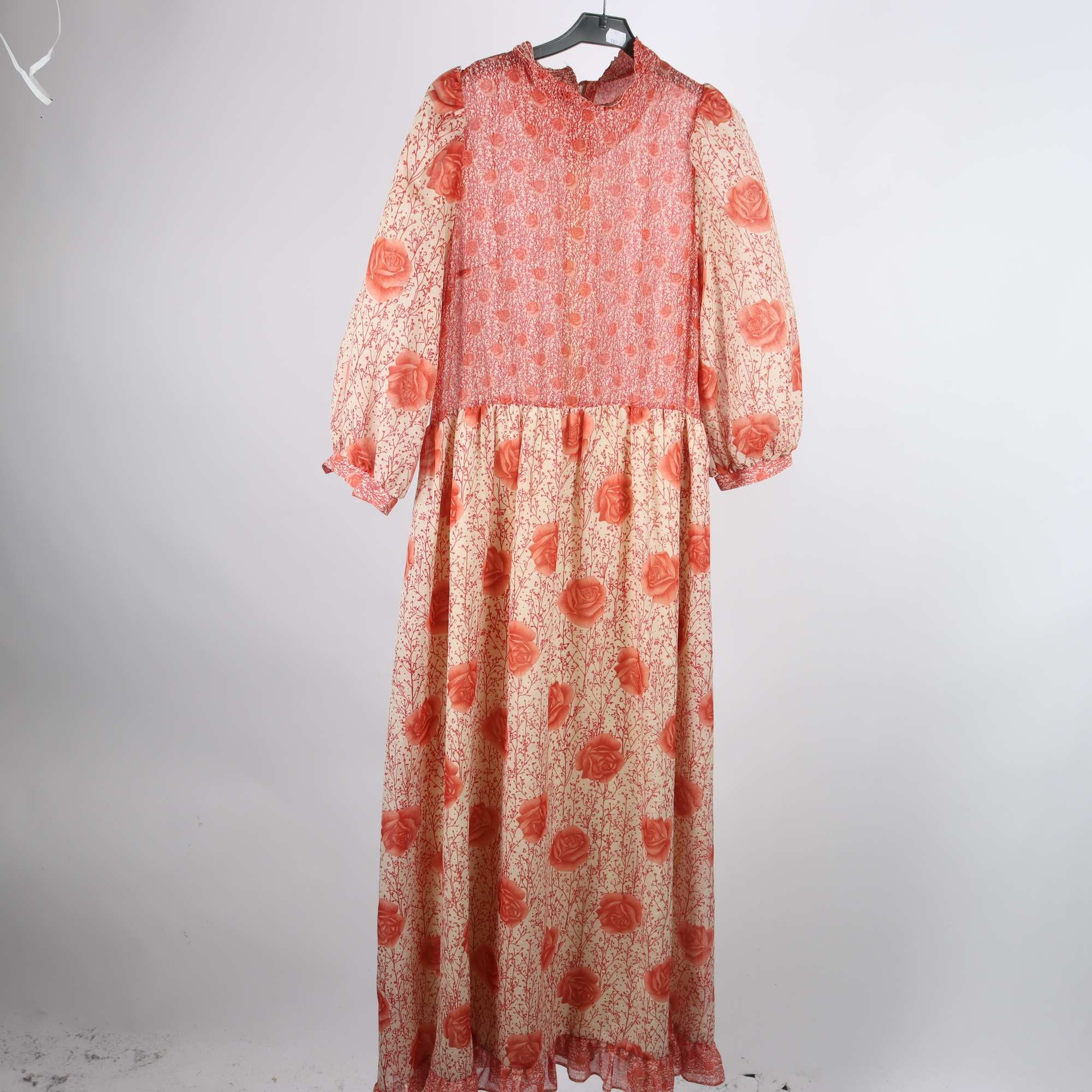 Klänning, vintage, Smarty, mönstrad, stl. 42