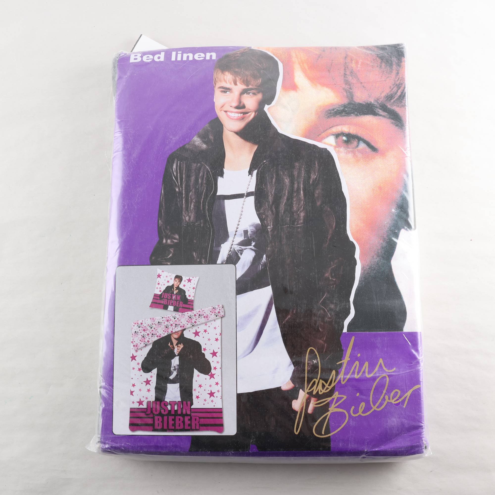 Sängkläder, Justin Bieber, lila.