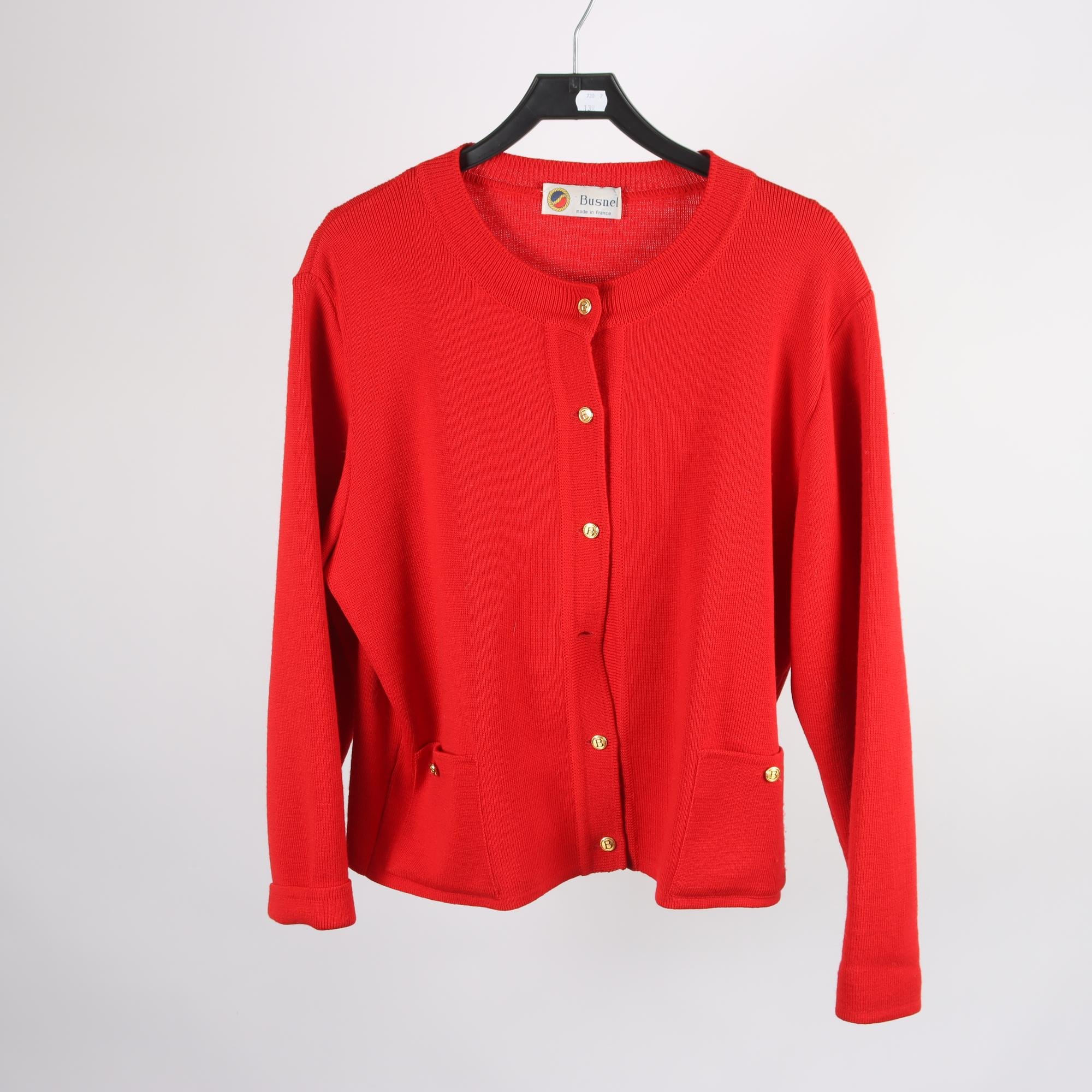 Kofta, Busnel, röd, stl. 42