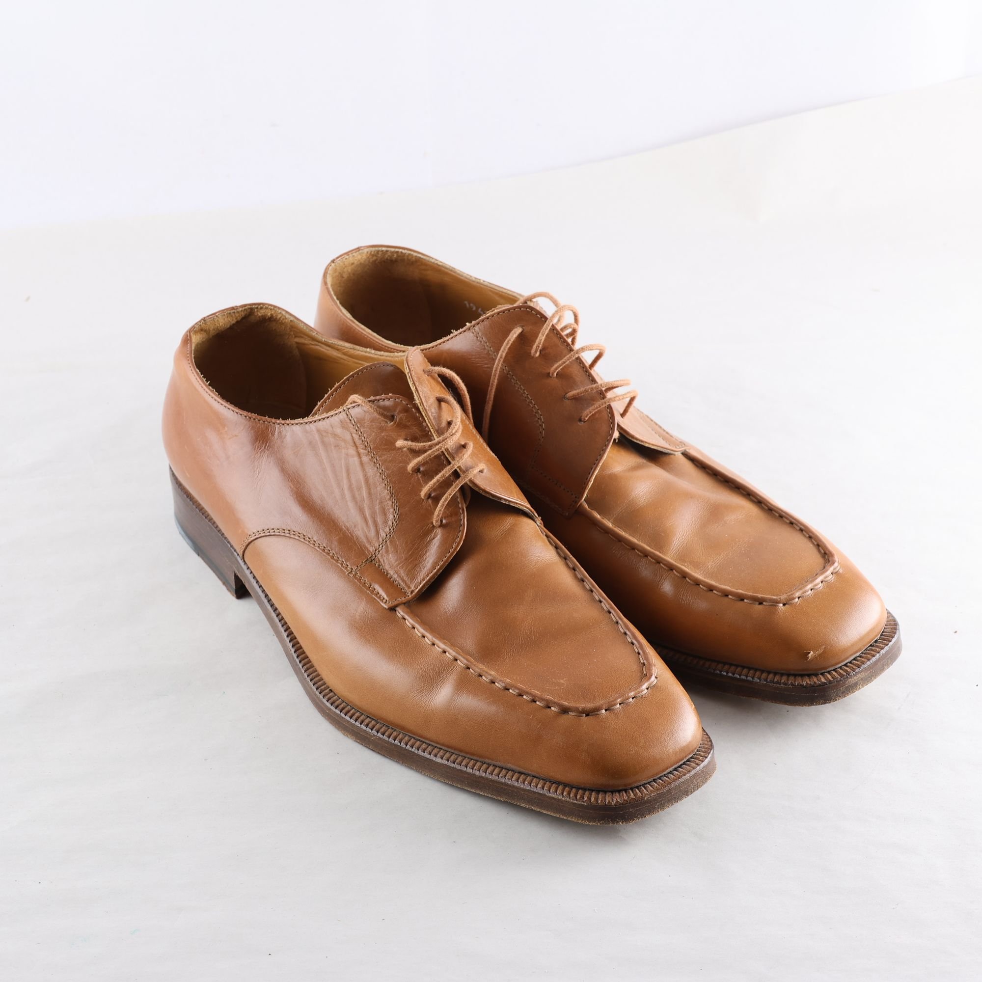 Knytskor, Moreschi, brun, skinn, stl. 11.