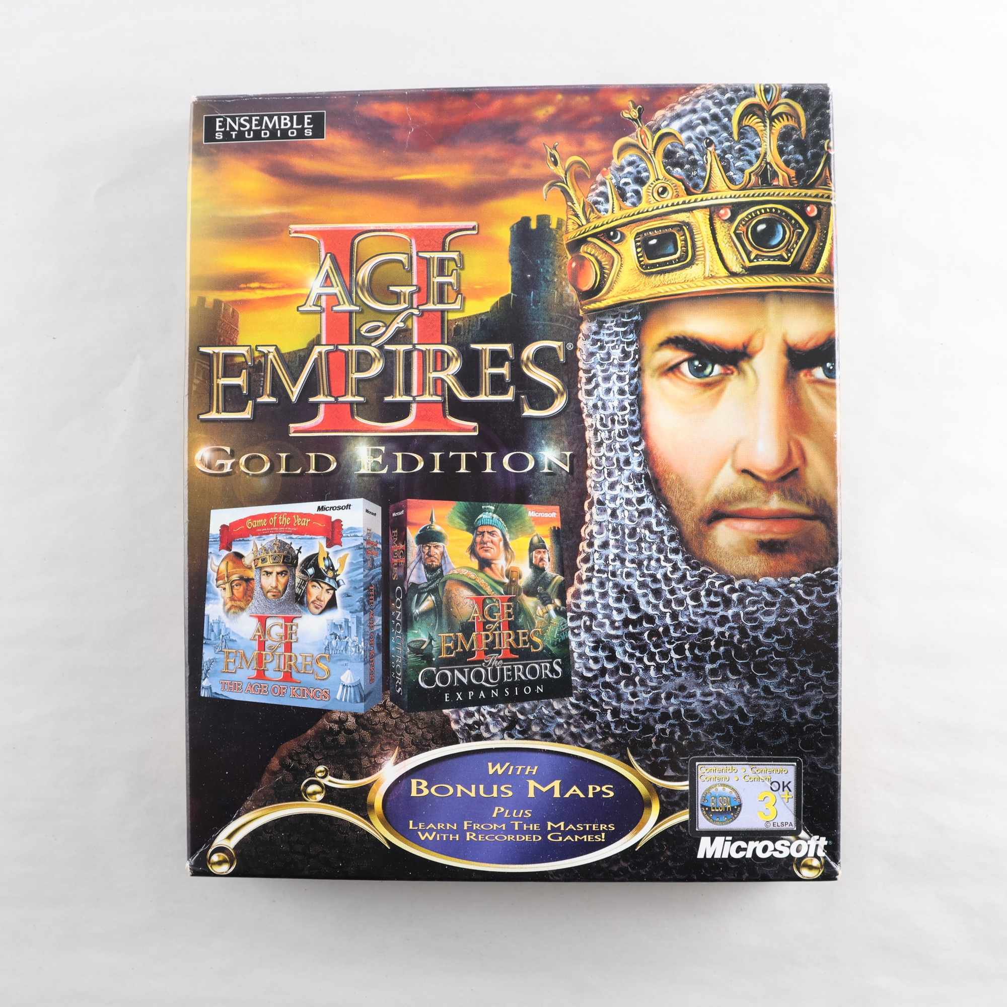 PC-Spel, Age of Empires II: Gold Edition – All Expansions. Big Box